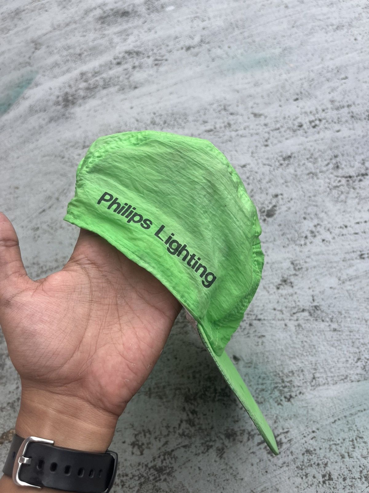 Vintage Vintage Philips Lamp Nylon Hat Size ONE SIZE - 4 Thumbnail