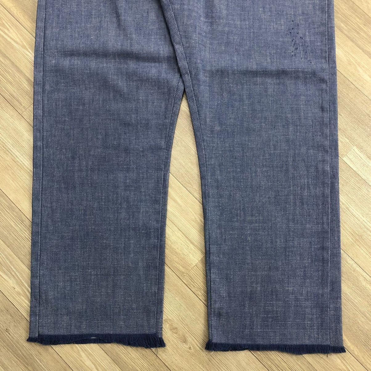 JCPenney 60/70s Vintage Jcpenny Ranchraft Cutt Off Penn-Prest Jeans Size US 38 / EU 54 - 8 Thumbnail