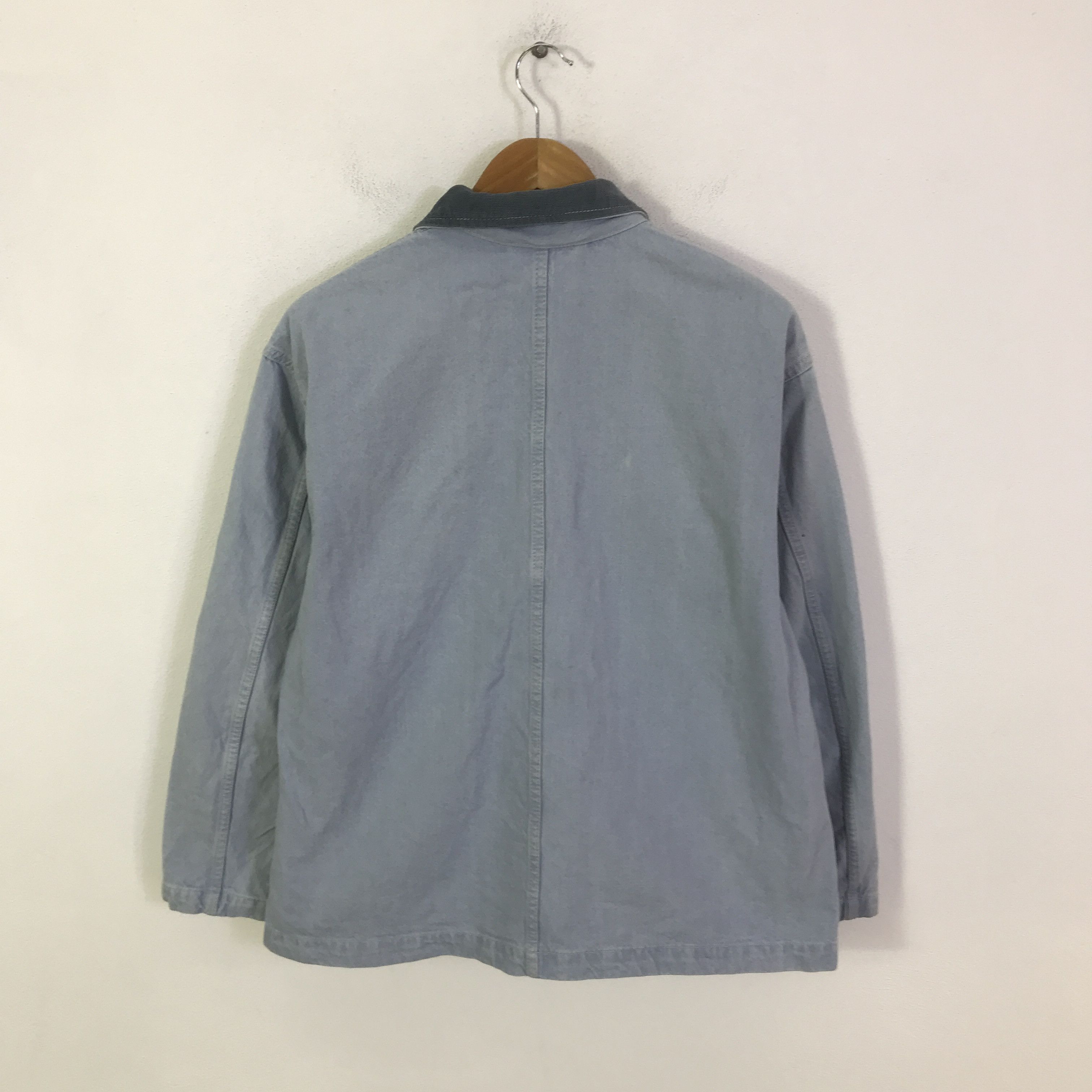 Japanese Brand gu japan jeans button jacket K116B23 Size US L / EU 52-54 / 3 - 3 Thumbnail
