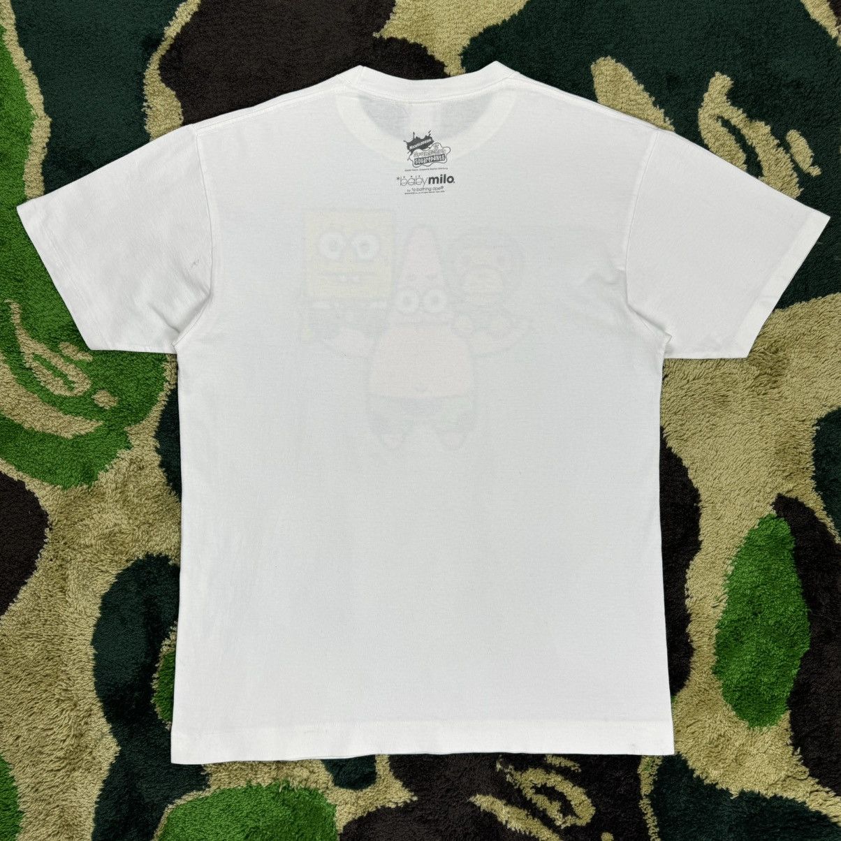 Bape Bape x SpongeBob SquarePants Milo Patrick Tee Grailed