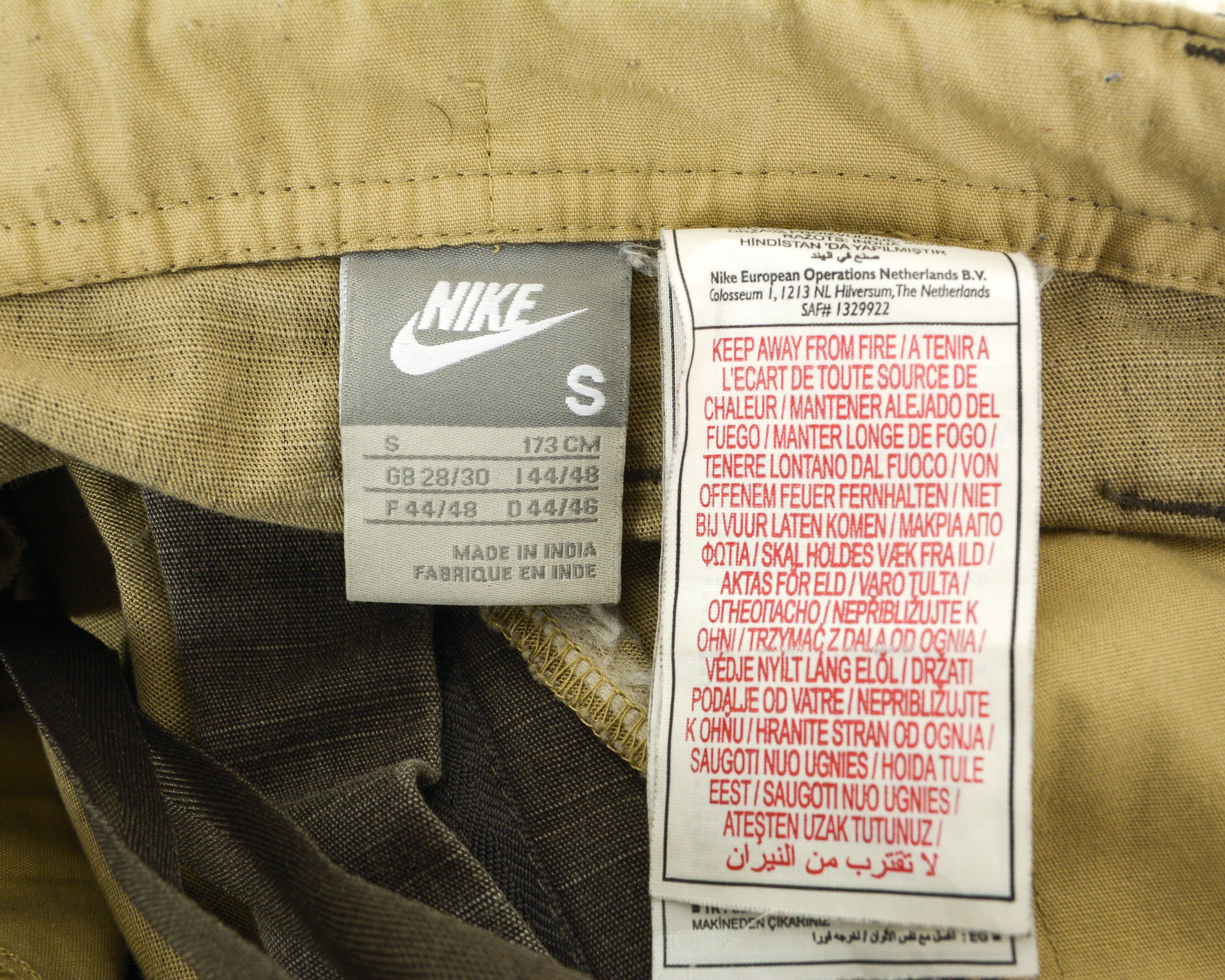 Nike Mens S Jean Denim Shorts UK 28/30 Multipocket Cargo Size US 26 / EU 42 - 5 Thumbnail
