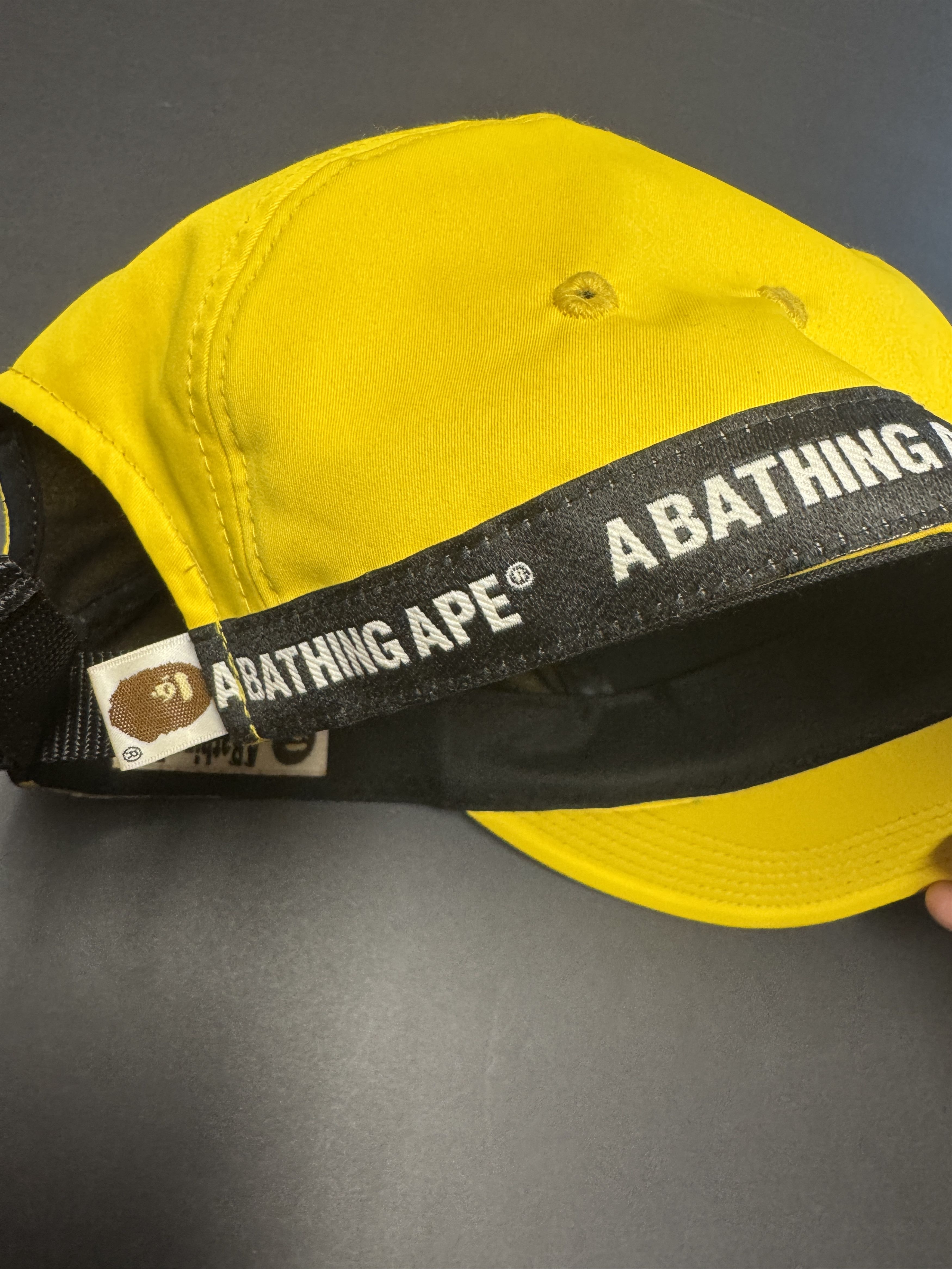 Bape BAPE Yellow Jet 5-Panel Cap Size ONE SIZE - 7 Thumbnail