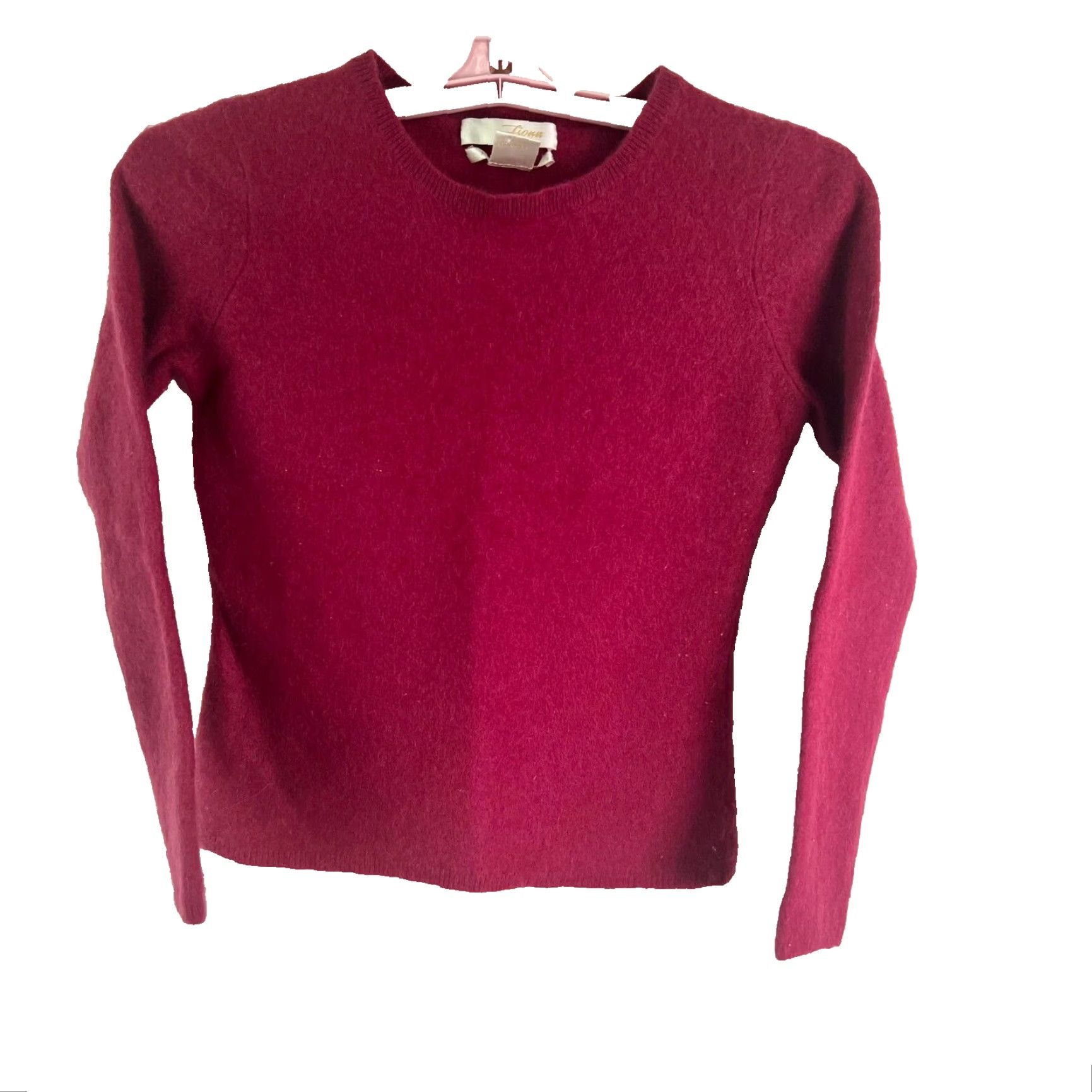 Vintage VINTAGE Fiona 100% Cashmere Pullover Sweater Womens Jr Size M Red Size M / US 6-8 / IT 42-44 - 2 Thumbnail