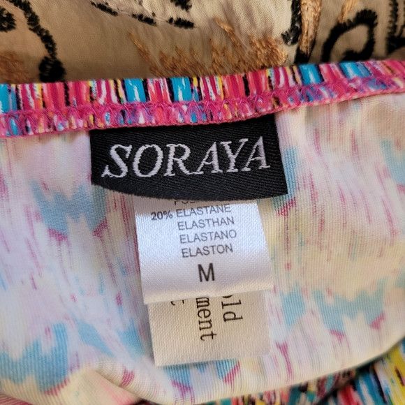 Other Soraya Colorful Strappy Bralette + Bottom Bikini - M Size ONE SIZE - 3 Thumbnail