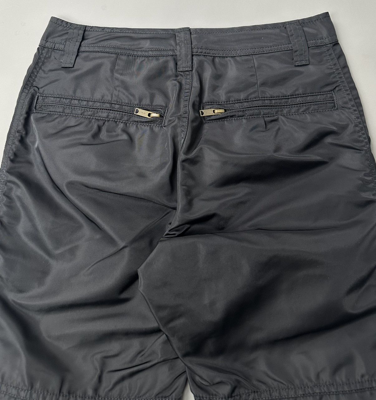 Hysteric Glamour Hysteric Glamour- Nylon Stretch - Ankle Zipper Pants Black Size US 28 / EU 44 - 8 Thumbnail