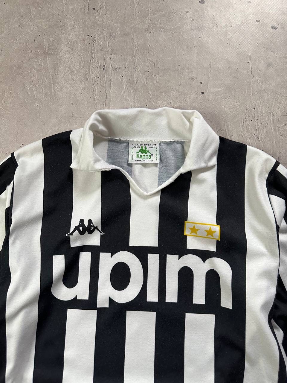 Kappa Vintage FC Juventus Kappa Upim Home Soccer Shirt 1989/90 LS Size US M / EU 48-50 / 2 - 5 Thumbnail