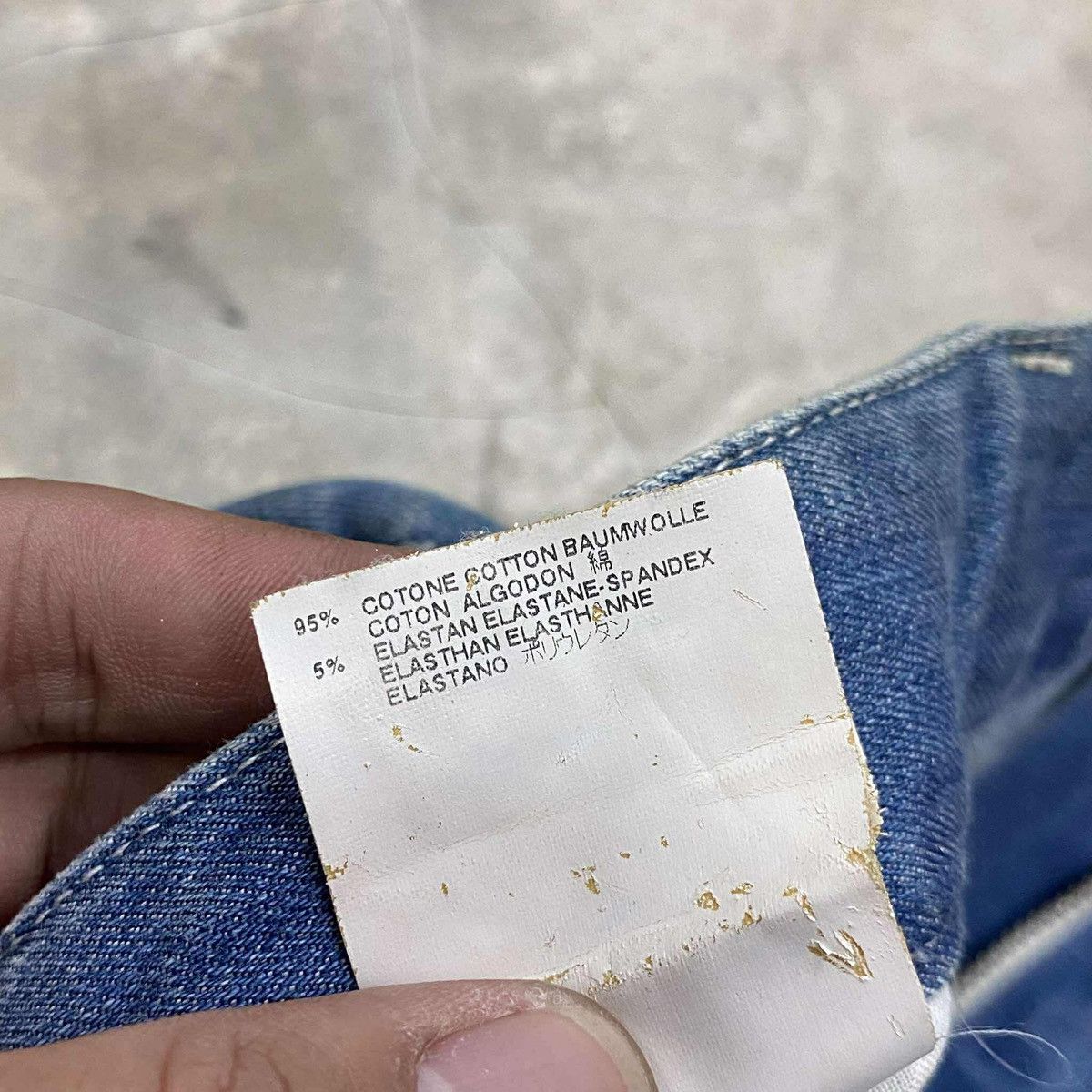 Maison Margiela Line One 4 Stitches Classic Blue Jeans Size US 28 / EU 44 - 6 Thumbnail