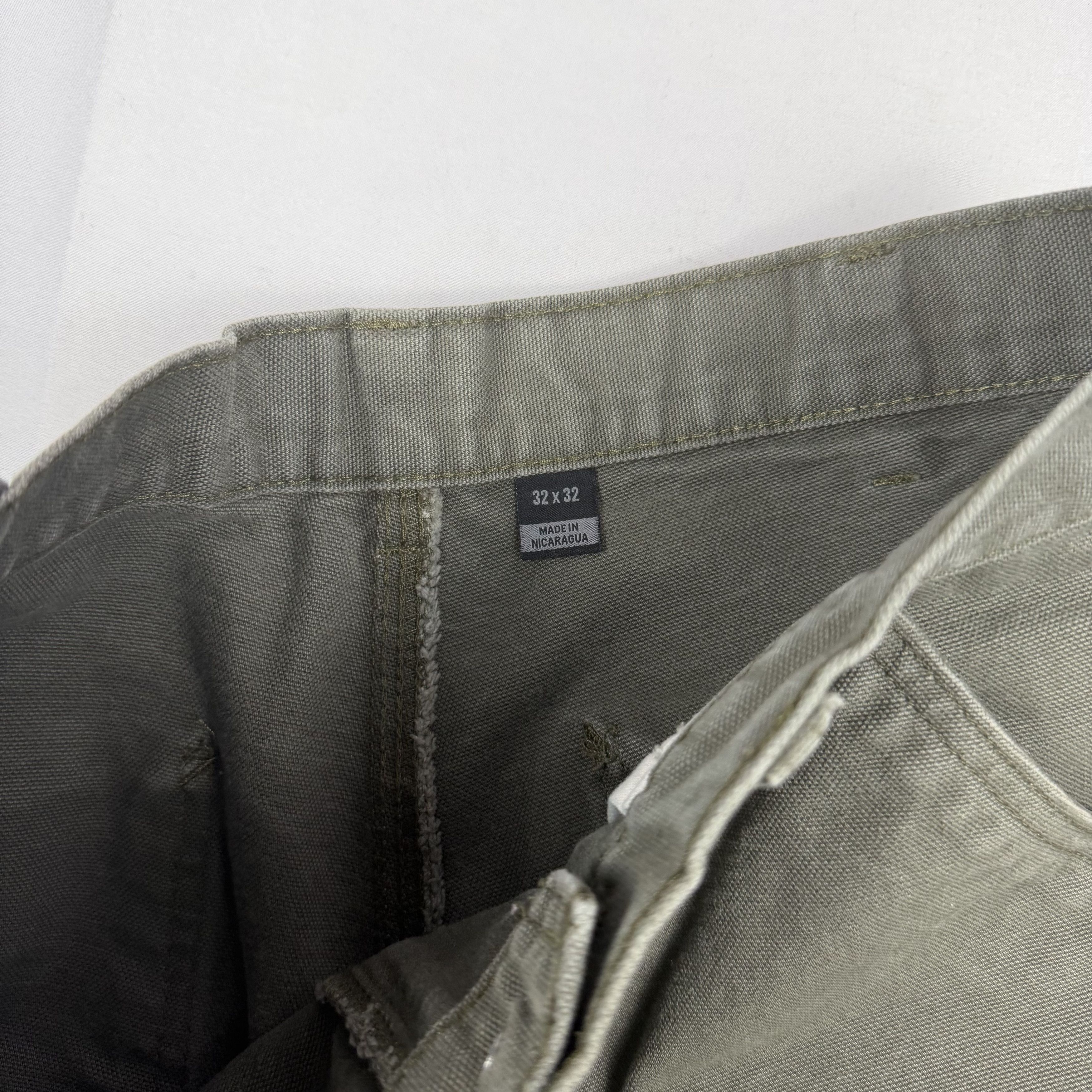Carhartt Carhartt B11-MOS Carpenter Work Pants Olive 32x32 Size US 32 / EU 48 - 5 Thumbnail