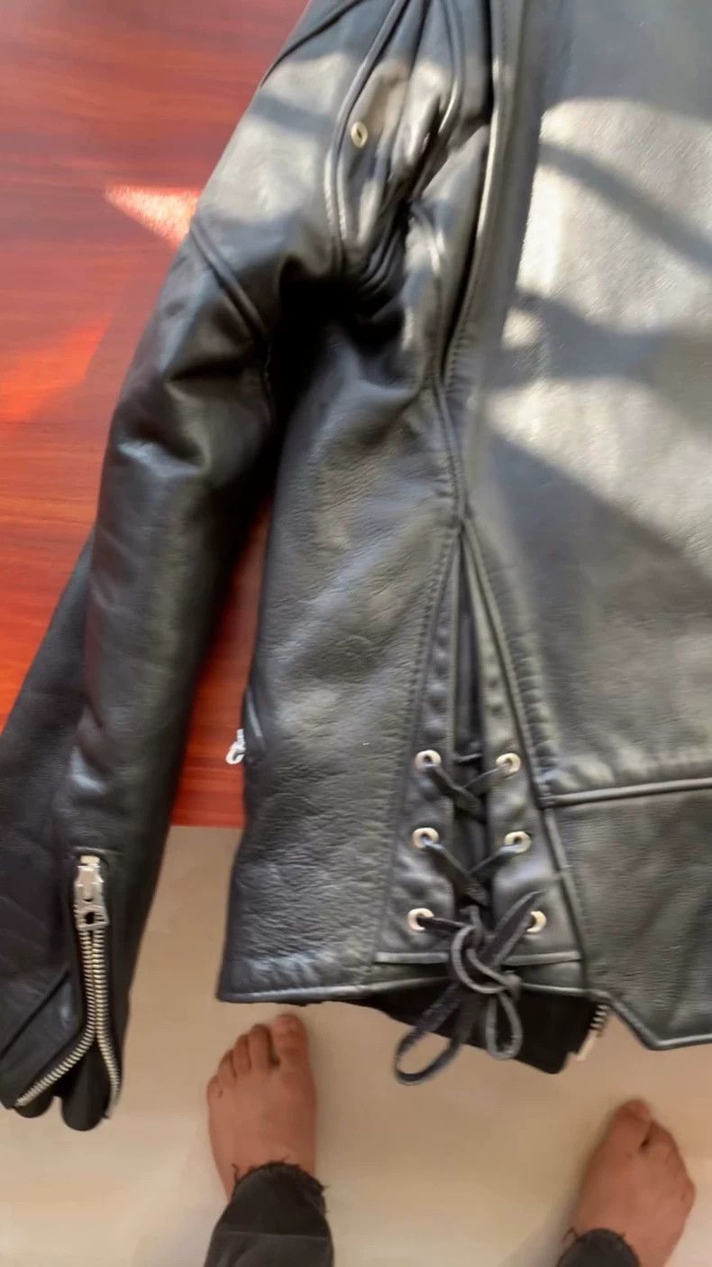 Schott Schott Cowhide cable-stayed locomotive leather coat Size US L / EU 52-54 / 3 - 1 Thumbnail