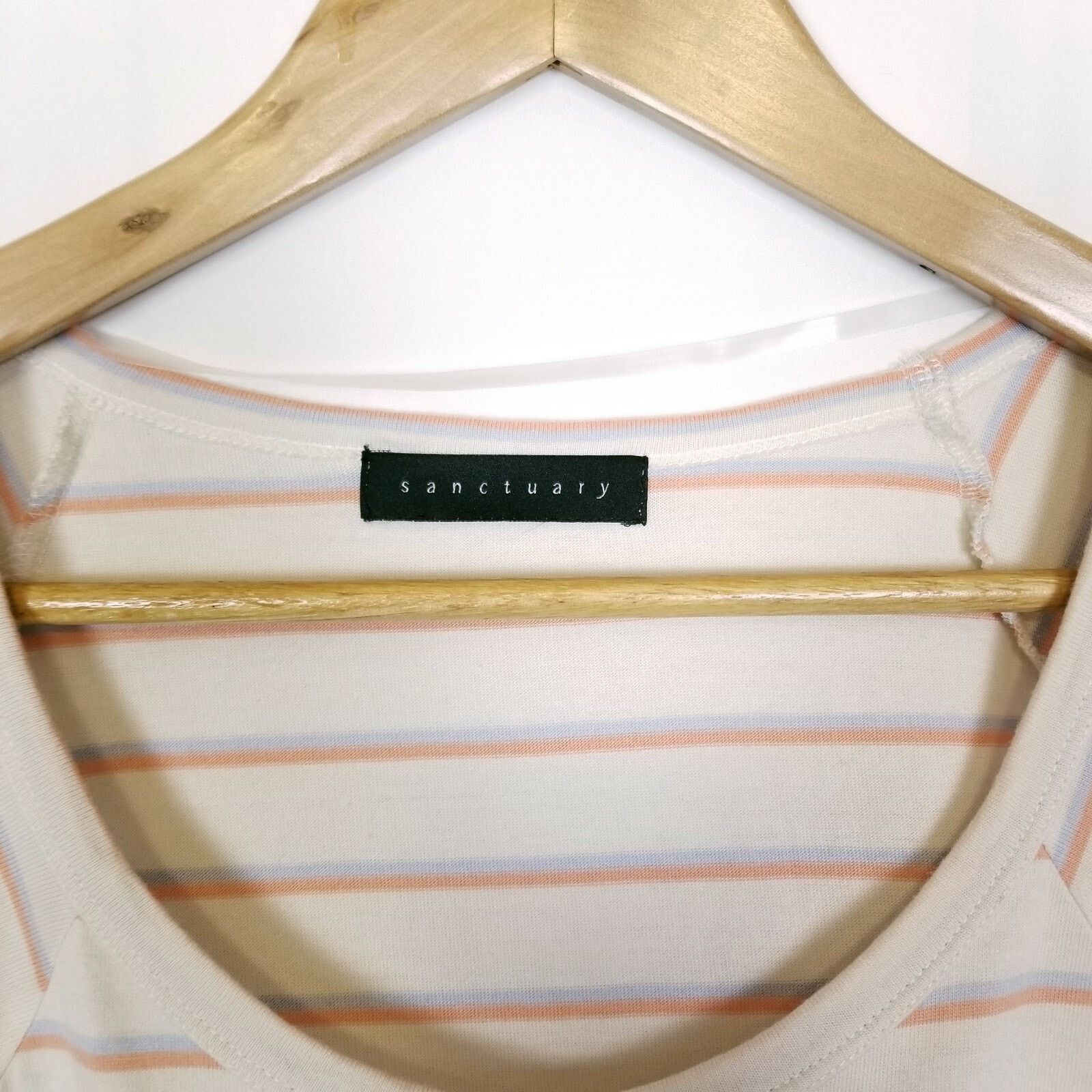 Sanctuary Sanctuary Short Sleeve Striped Tie Waist Tee Size M / US 6-8 / IT 42-44 - 7 Thumbnail