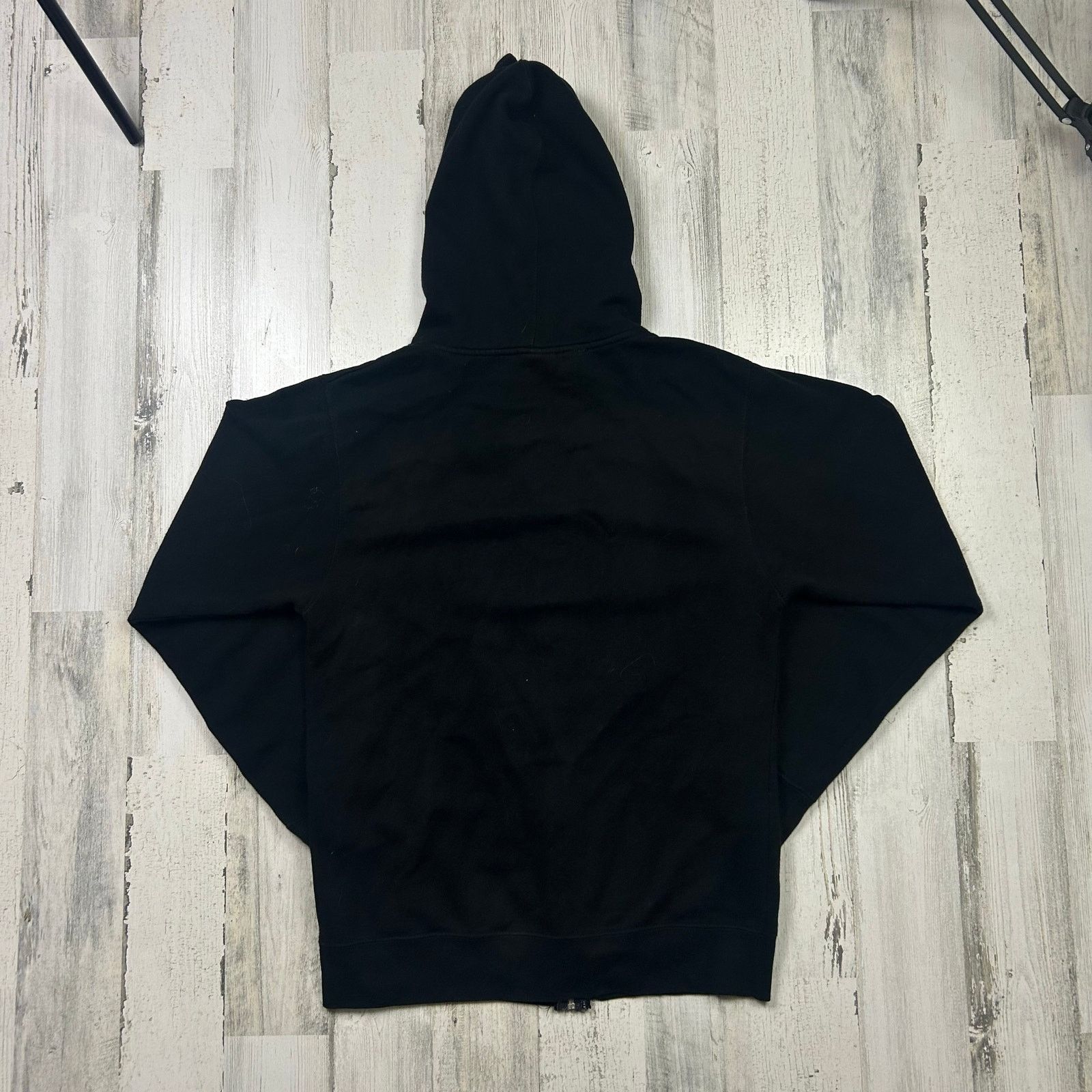 Element Element Skateboard Shiny Rubber Logo Y2K Black Hoodie Jacket Size US S / EU 44-46 / 1 - 8 Thumbnail