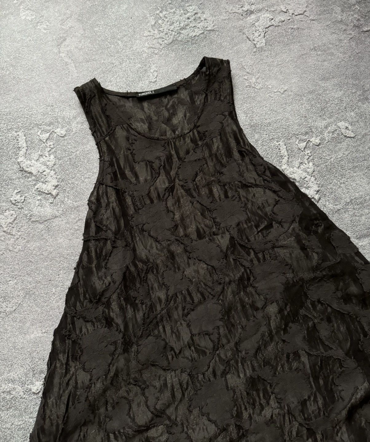 Rundholz × Vintage Rundholz archive rare oversized dress sleeveless mesh relax Size ONE SIZE - 2 Thumbnail