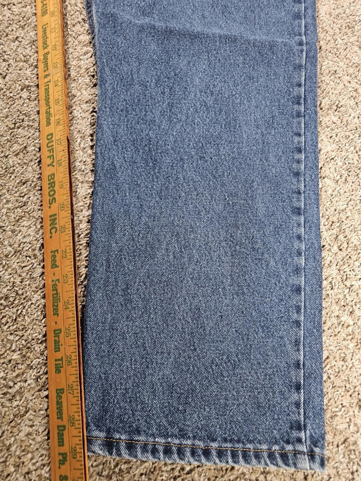 Wrangler Wrangler Premium Denim Men's 44x30 Relaxed Fit Jeans Size US 44 / EU 60 - 3 Thumbnail