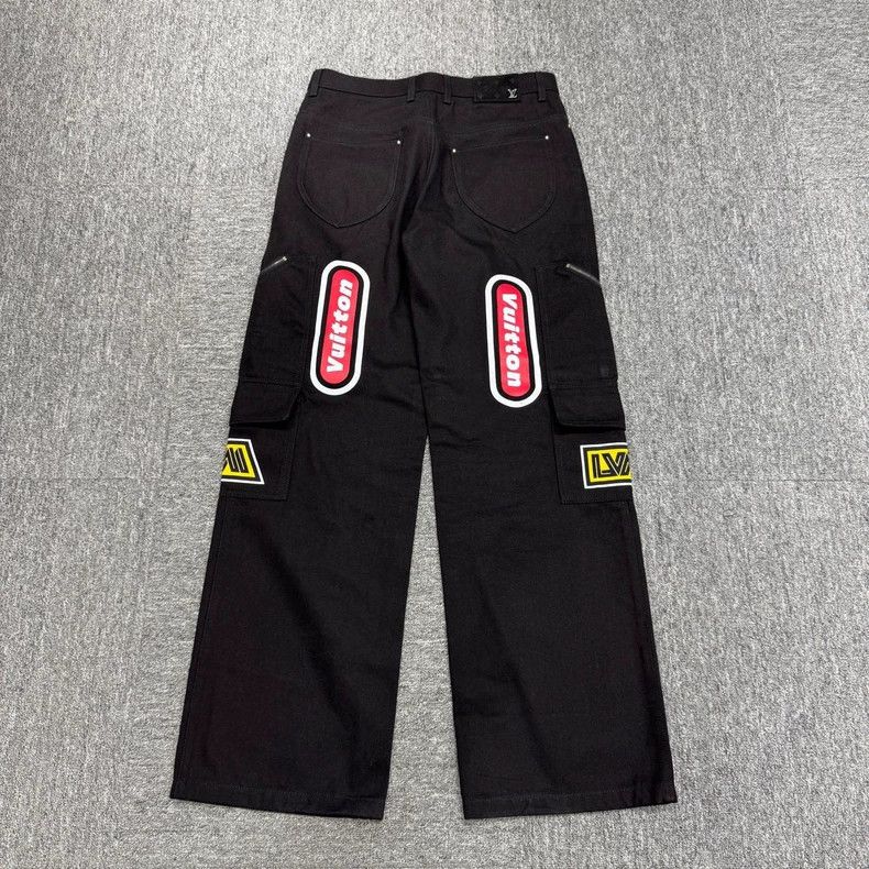 Louis Vuitton Louis Vuitton Graffiti print cargo jeans Size US 31 - 5 Thumbnail