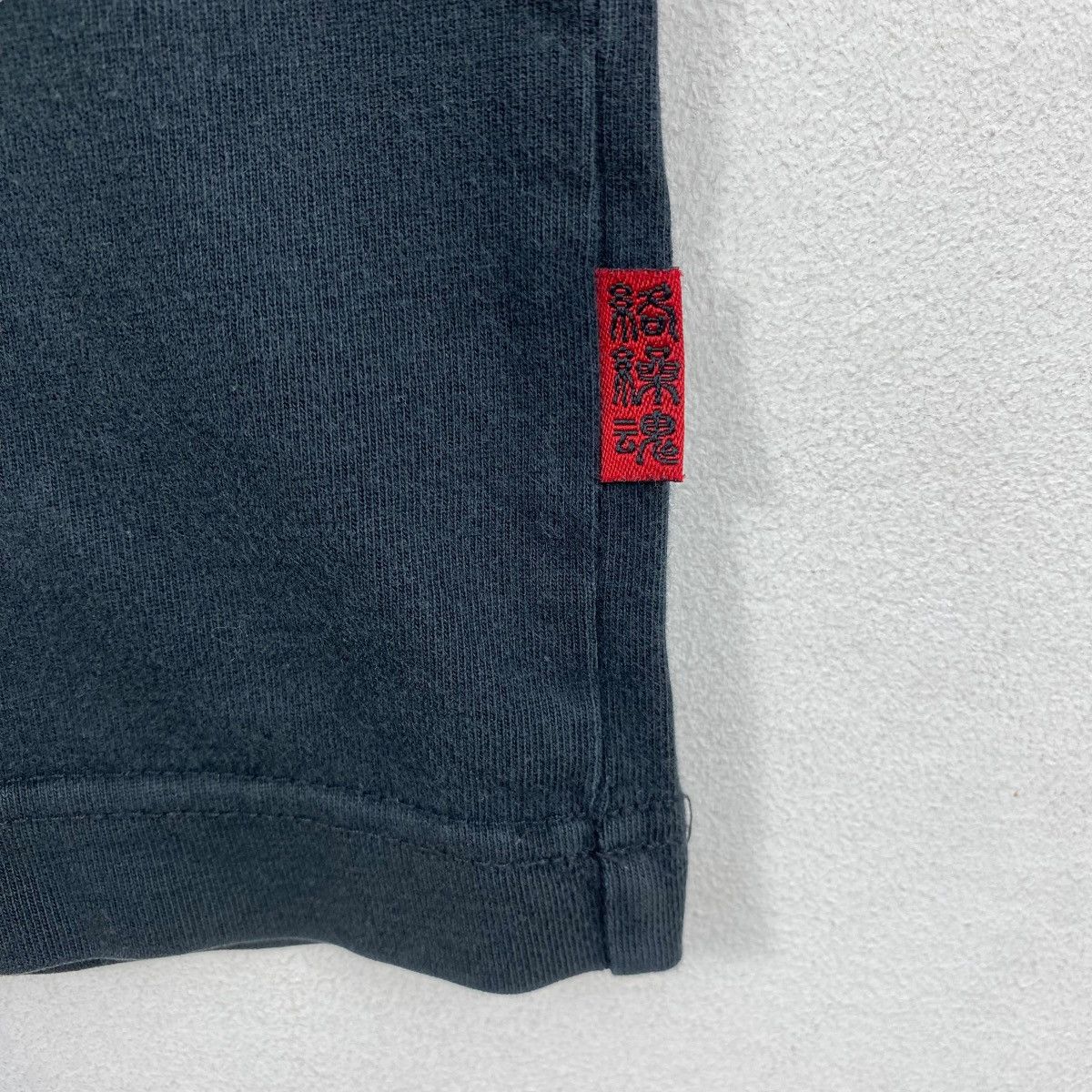 Japanese Brand KARAKURI TAMASHI God Of Thunder Japanese Oriental Tee Size US L / EU 52-54 / 3 - 5 Thumbnail