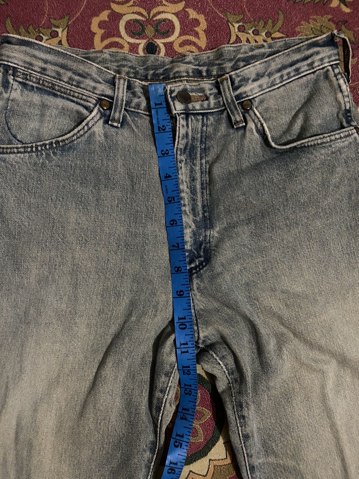Japanese Brand Vintage Wrangler Bootcut Distressed Faded Denim Size US 31 - 13 Thumbnail