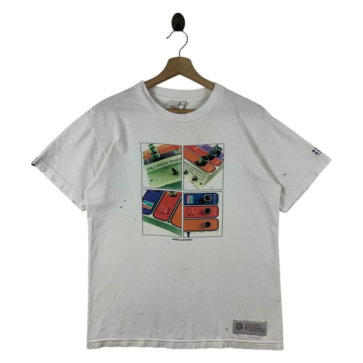 General Research × Japanese Brand × Vintage Vintage distressed 90s GENERAL RESEARCH Art printed tee Size US M / EU 48-50 / 2 - 1 Thumbnail