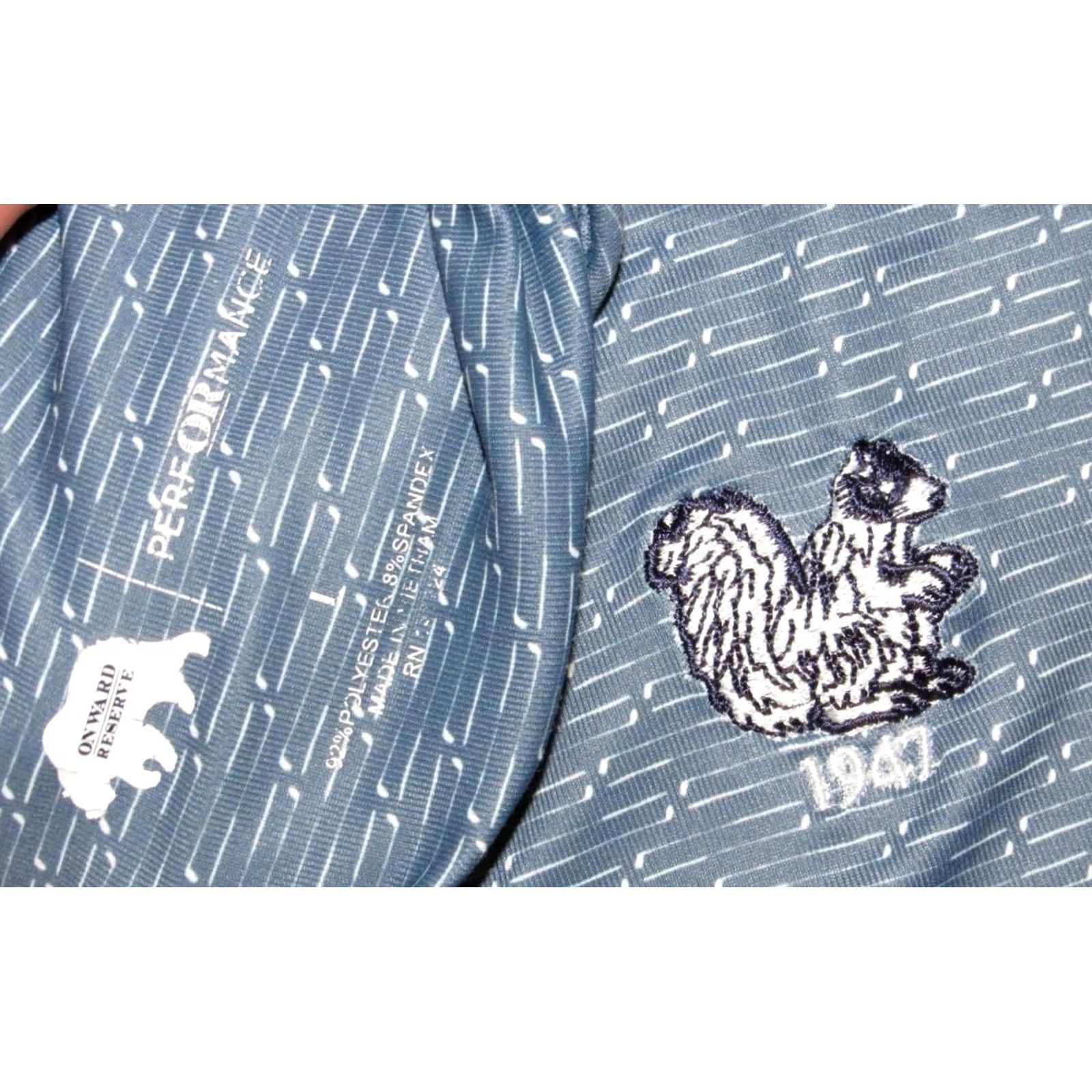Vintage ONWARD RESERVE Golf Club Printed Performance Polo Shirt Sunset Country Club L Size US L / EU 52-54 / 3 - 4 Thumbnail