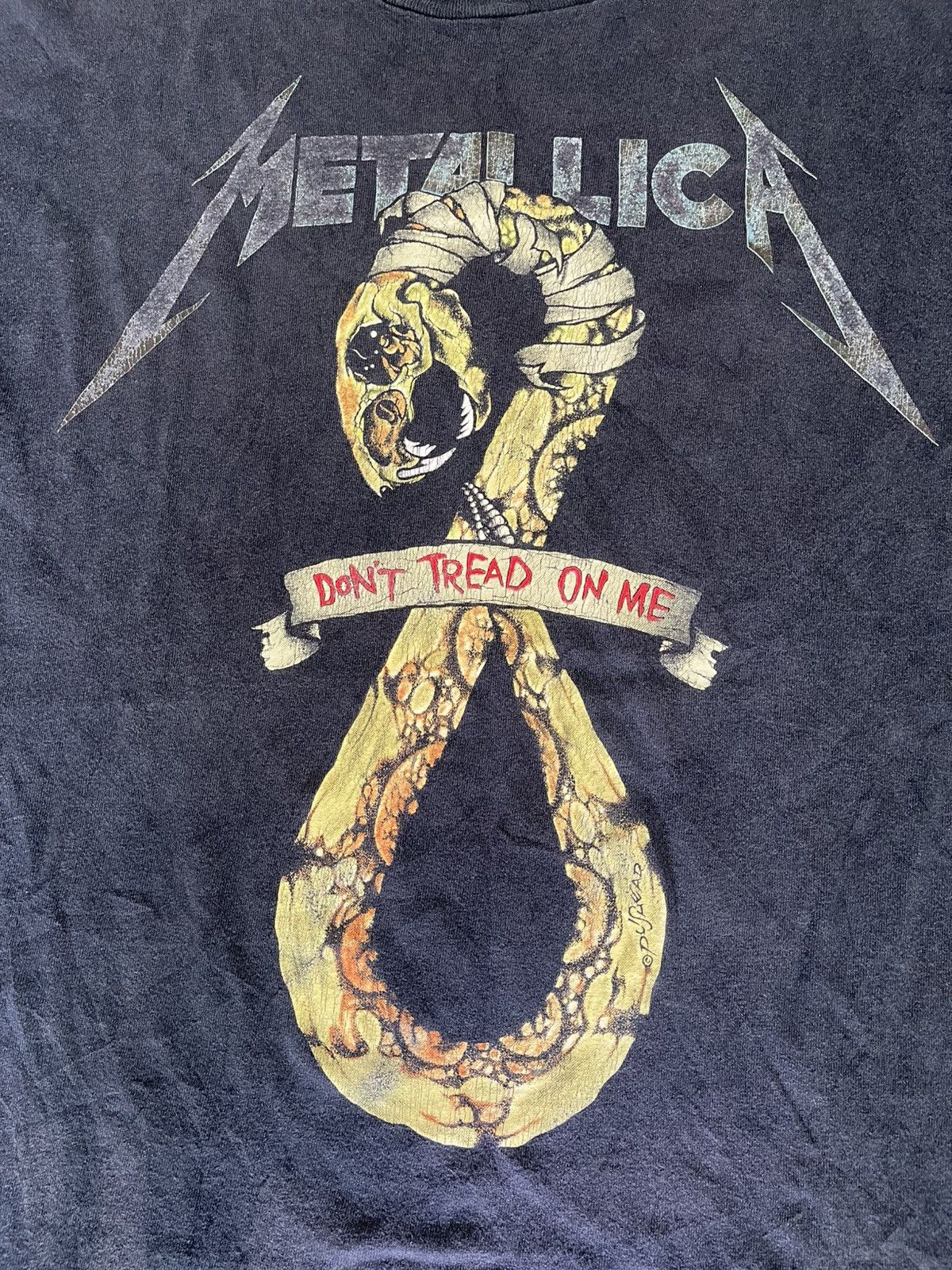 Other Vintage Metallica “ dont thread on me” pushead art tees Size US XL / EU 56 / 4 - 6 Thumbnail