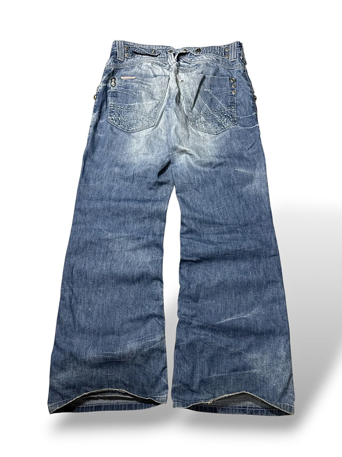 If Six Was Nine Flared Hysteric Glamour LGB If Six Was Nine Denim Jeans y2k Size US 30 / EU 46 - 2 Thumbnail
