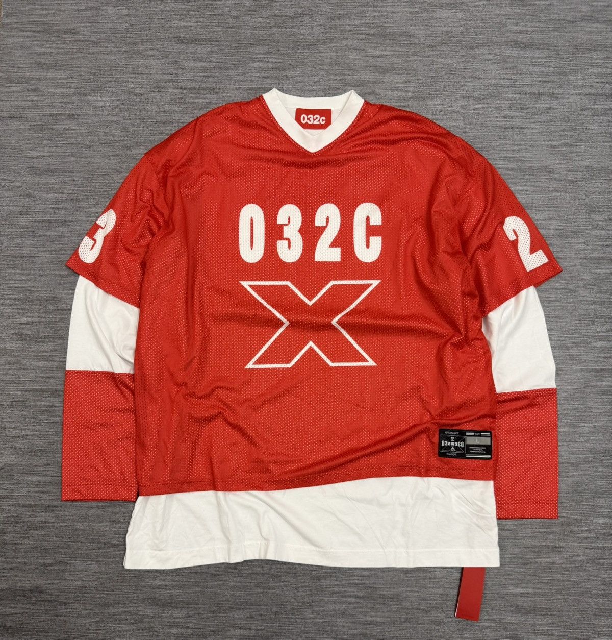 032c 032c Lax layered sports T-shirt Size US L / EU 52-54 / 3 - 1 Thumbnail