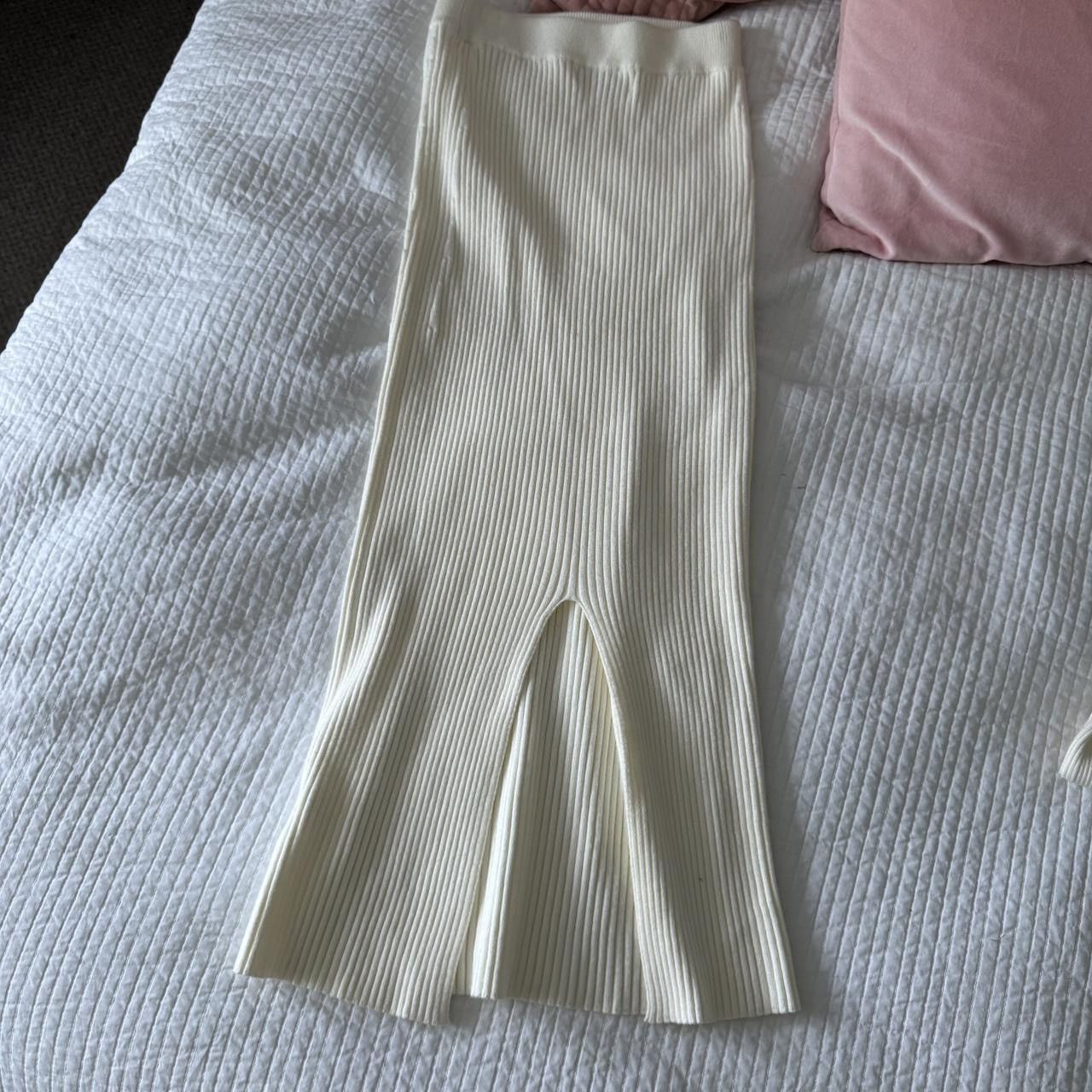 Other Whyte Valentine Cream Knit Set Size S / US 4 / IT 40 - 3 Thumbnail