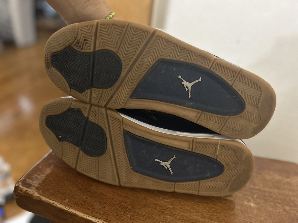Jordan Brand Air Jordan Retro IV (4) Midnight Navy “Dunk From Above” Size US 13 / EU 46 - 8 Thumbnail