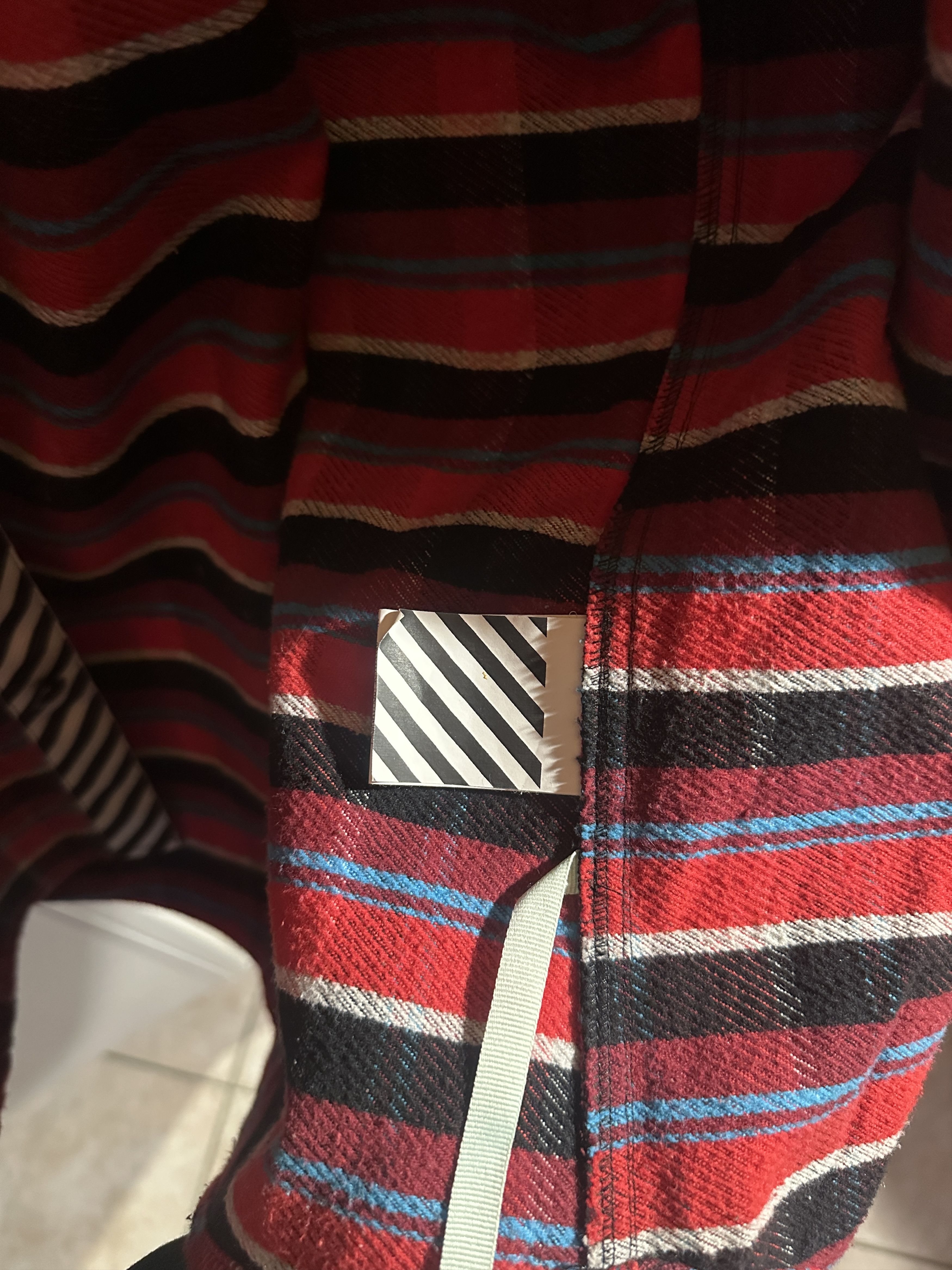 Off-White OFF-WHITE Flannel Virgil Abloh S/S 2018 Size US M / EU 48-50 / 2 - 6 Thumbnail