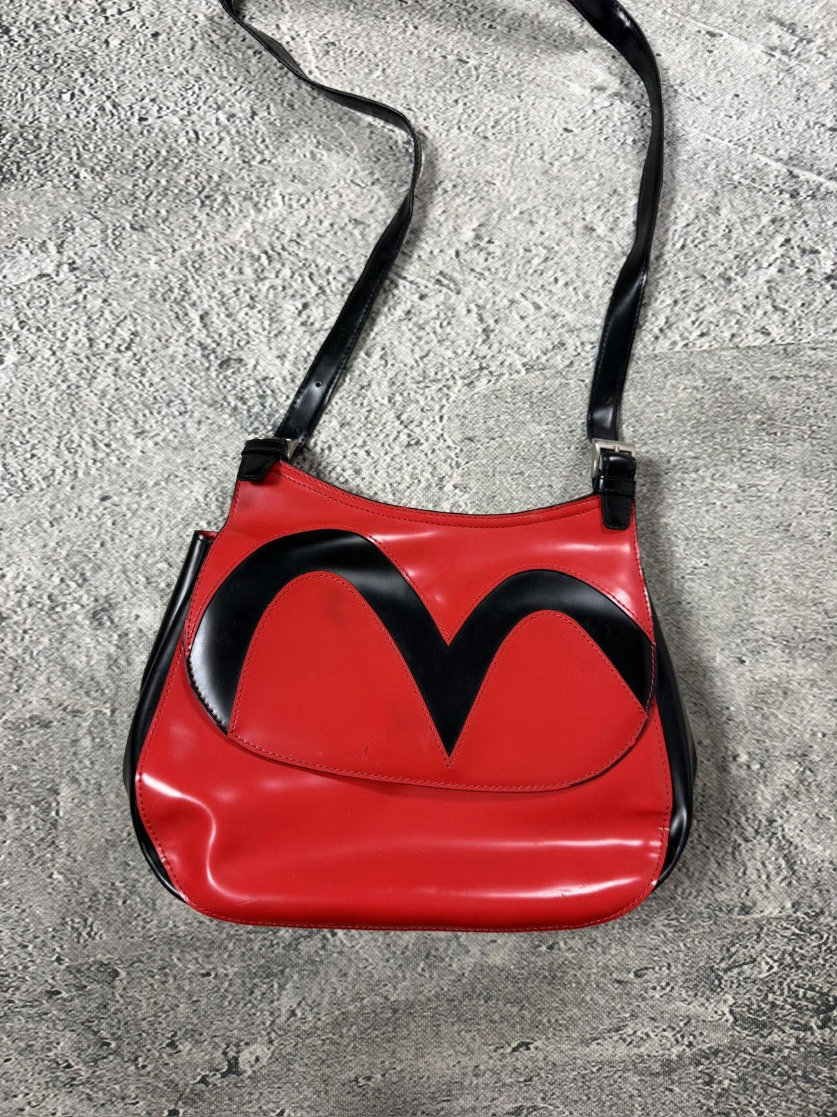 Evisu Evisu Donna bag red big logo seagull vintage Size ONE SIZE - 2 Thumbnail