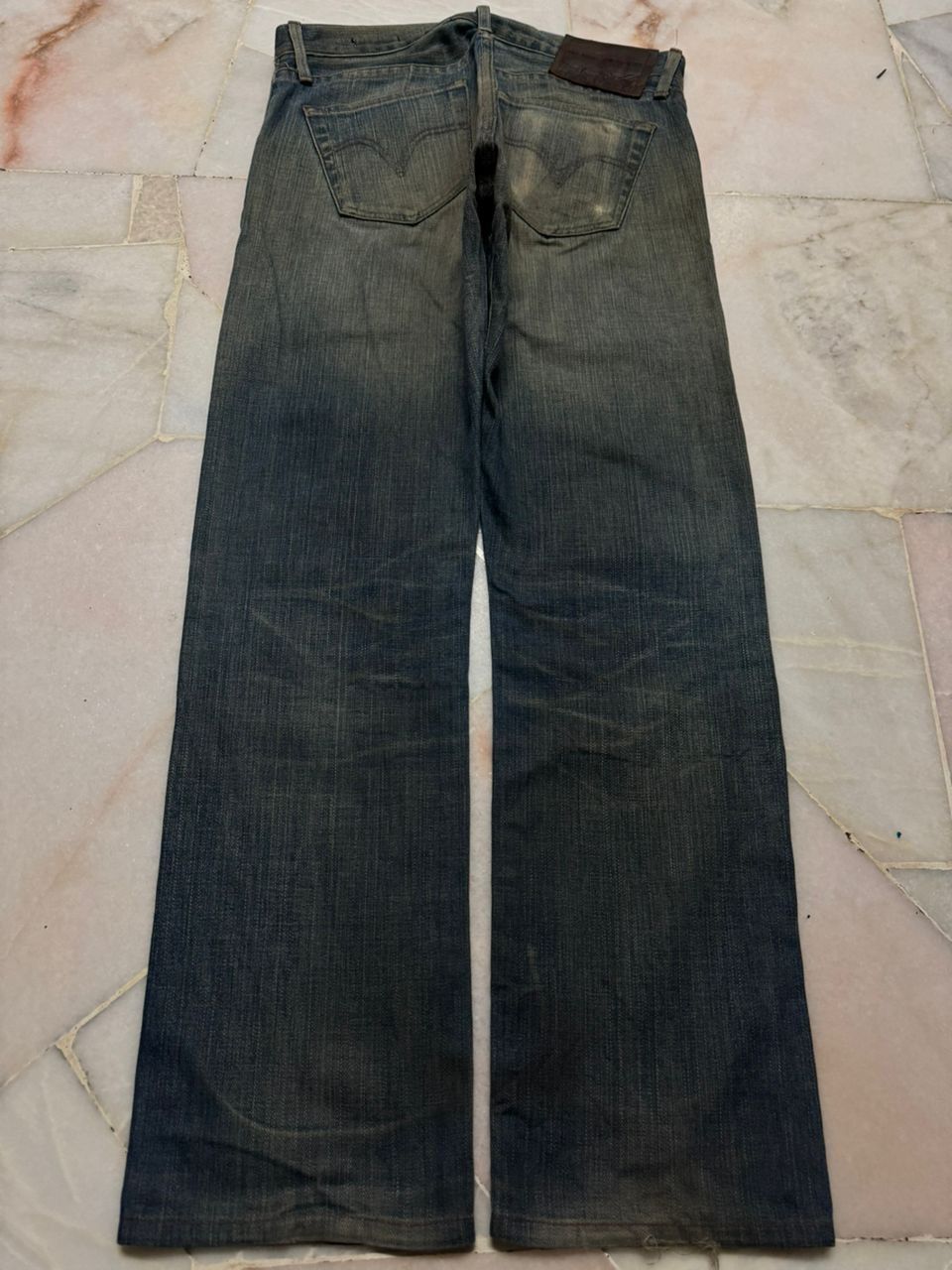 Levi's 💥Insane💥90s Levi’s 505 Premium Rusty Mudwash Thrashed Nice Size US 30 / EU 46 - 15 Thumbnail