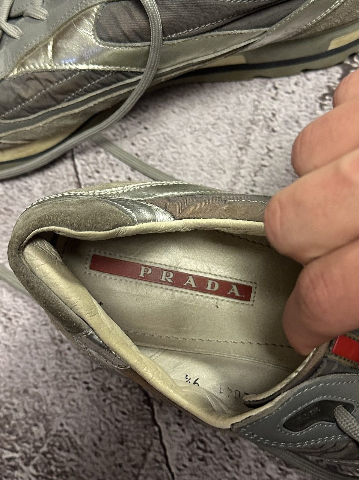 Prada Vintage Prada sneakers Size US 9 / EU 42 - 5 Thumbnail