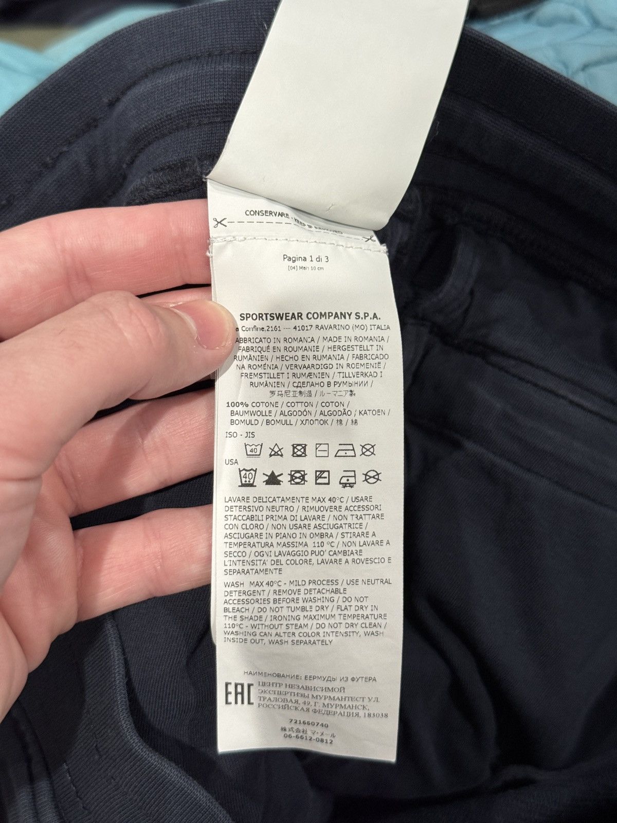 Stone Island Stone Island Junior Kids Navy Sweat Shorts Size 14 Size US 28 / EU 44 - 9 Thumbnail