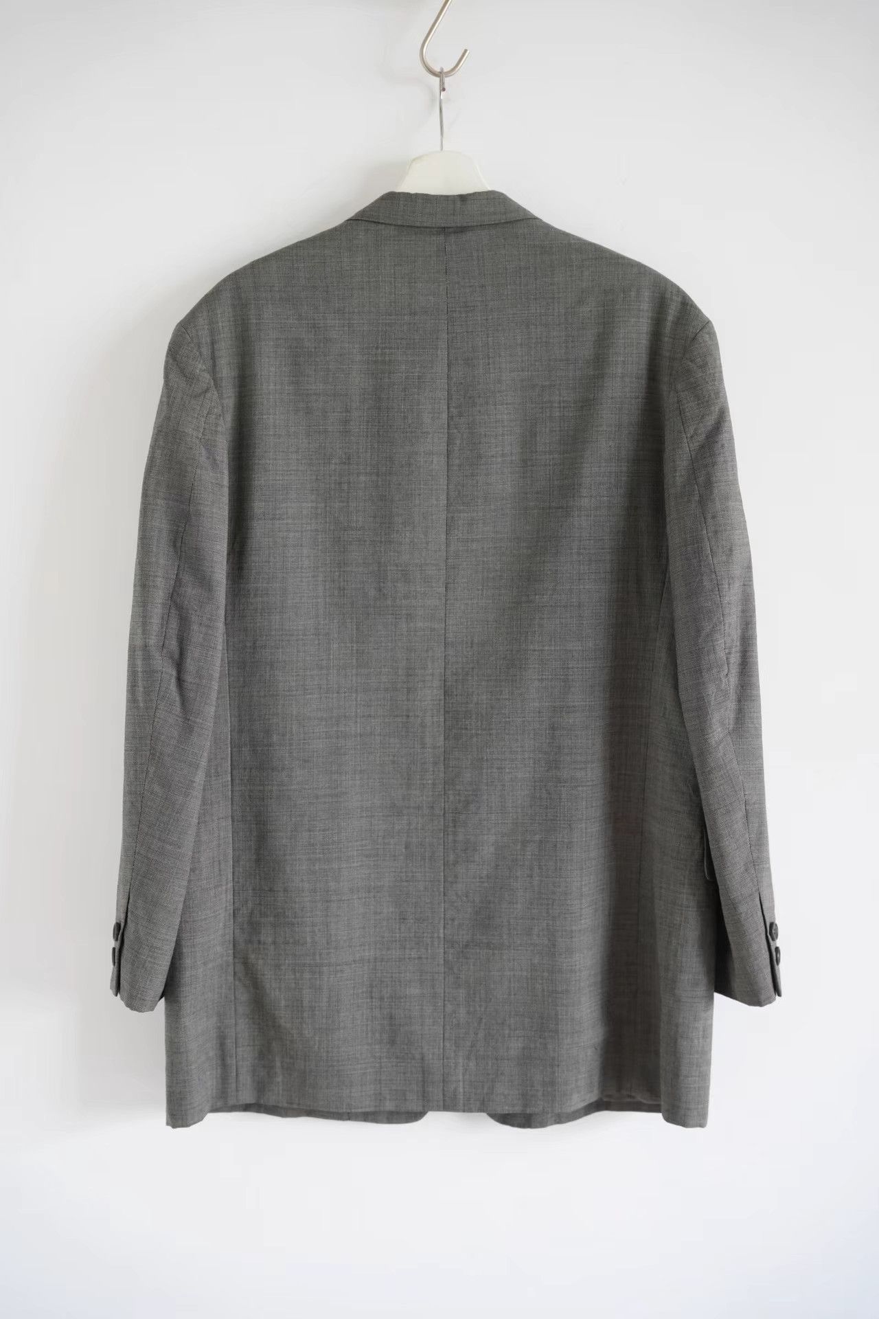 Yohji Yamamoto Yohji Yamamoto 92ss Houndstooth Stripe Gray Suit K4 Size US S / EU 44-46 / 1 - 2 Thumbnail