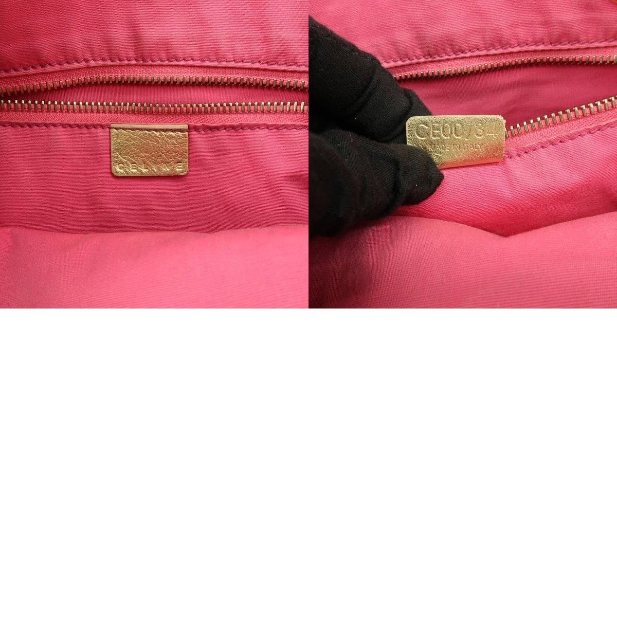 Celine Celine Macadam Canvas Tote Pink Size ONE SIZE - 8 Thumbnail