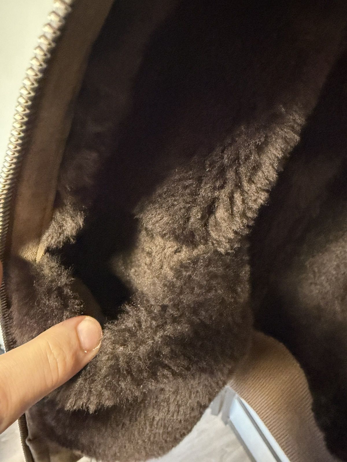 Celine × Hedi Slimane UNRELEASED - FW20 Brown Shearling Jacket Size US S / EU 44-46 / 1 - 18 Thumbnail
