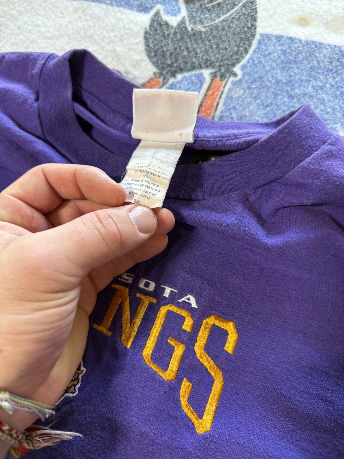 NFL Minnesota Vikings tee Size US XXL / EU 58 / 5 - 3 Thumbnail