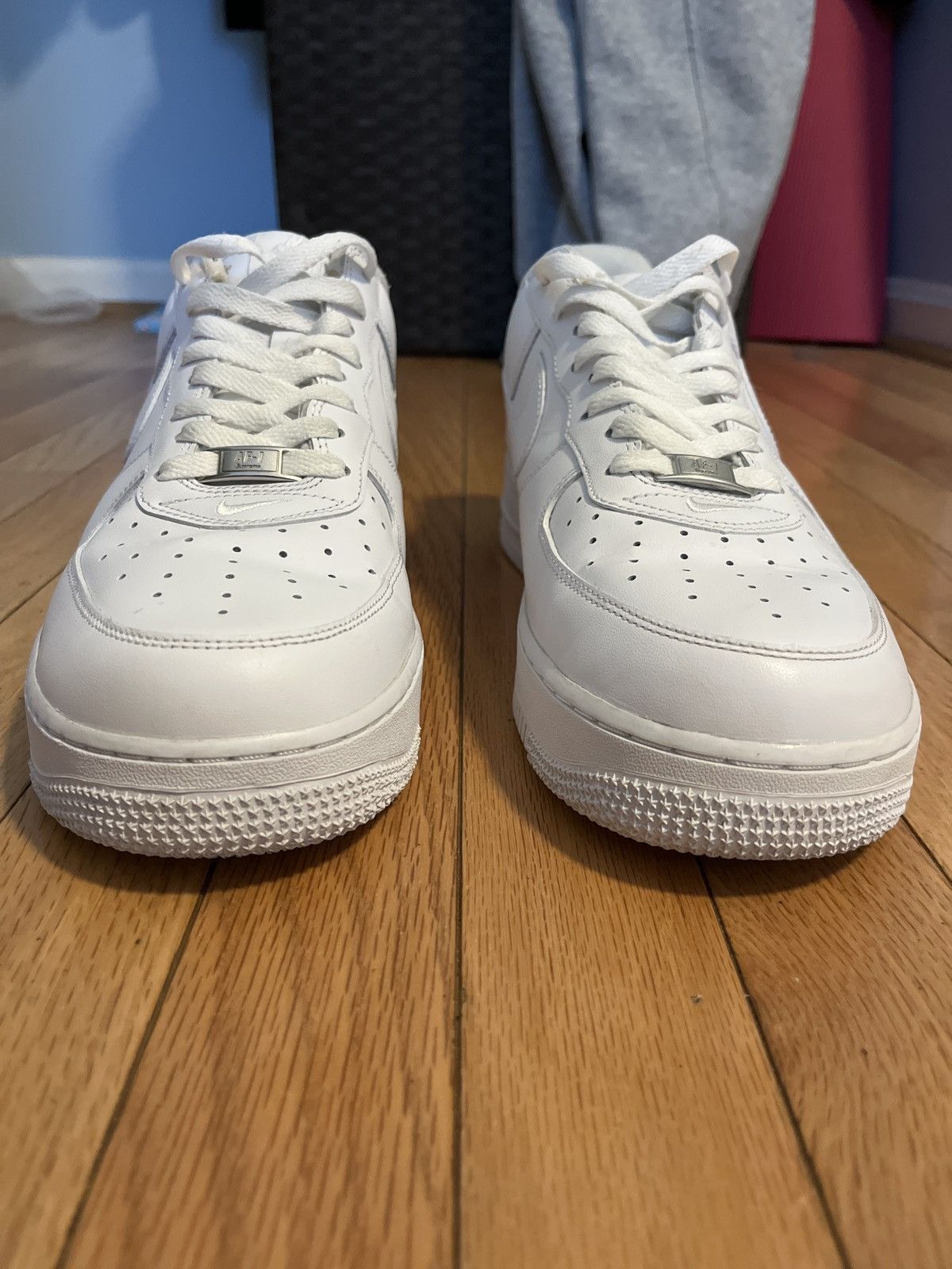 Nike × Supreme Supreme Air Force Ones 8/10 condition OG all Size US 12 / EU 45 - 3 Thumbnail