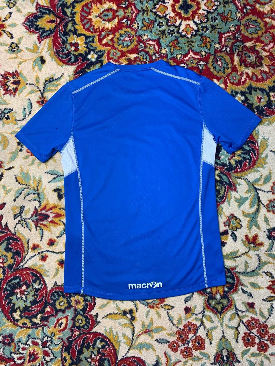 Vintage Macron LIECHTENSTEIN Football Shirt Soccer Jersey Size US S / EU 44-46 / 1 - 2 Thumbnail