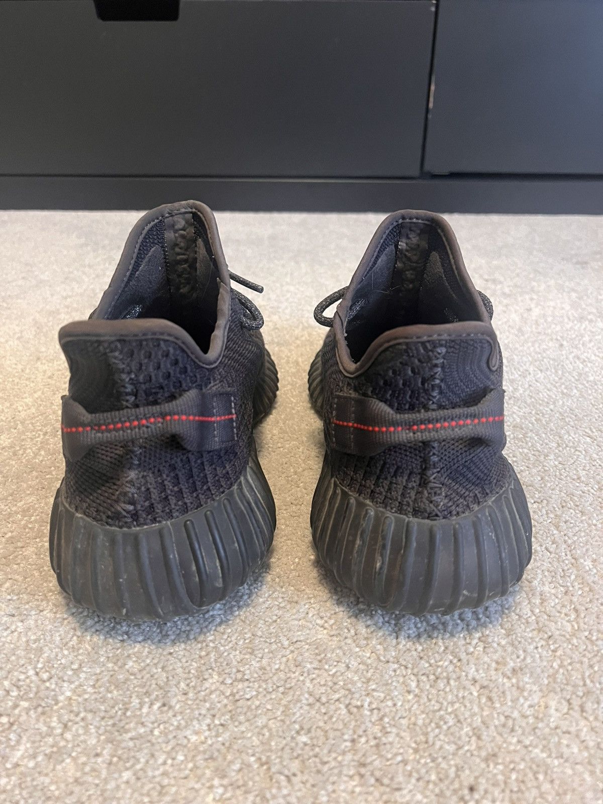 Yeezy Adidas Yeezy Boost 350 V2 ‘Black’ (Non-Reflective, 2019) Size US 8.5 / EU 41-42 - 2 Thumbnail