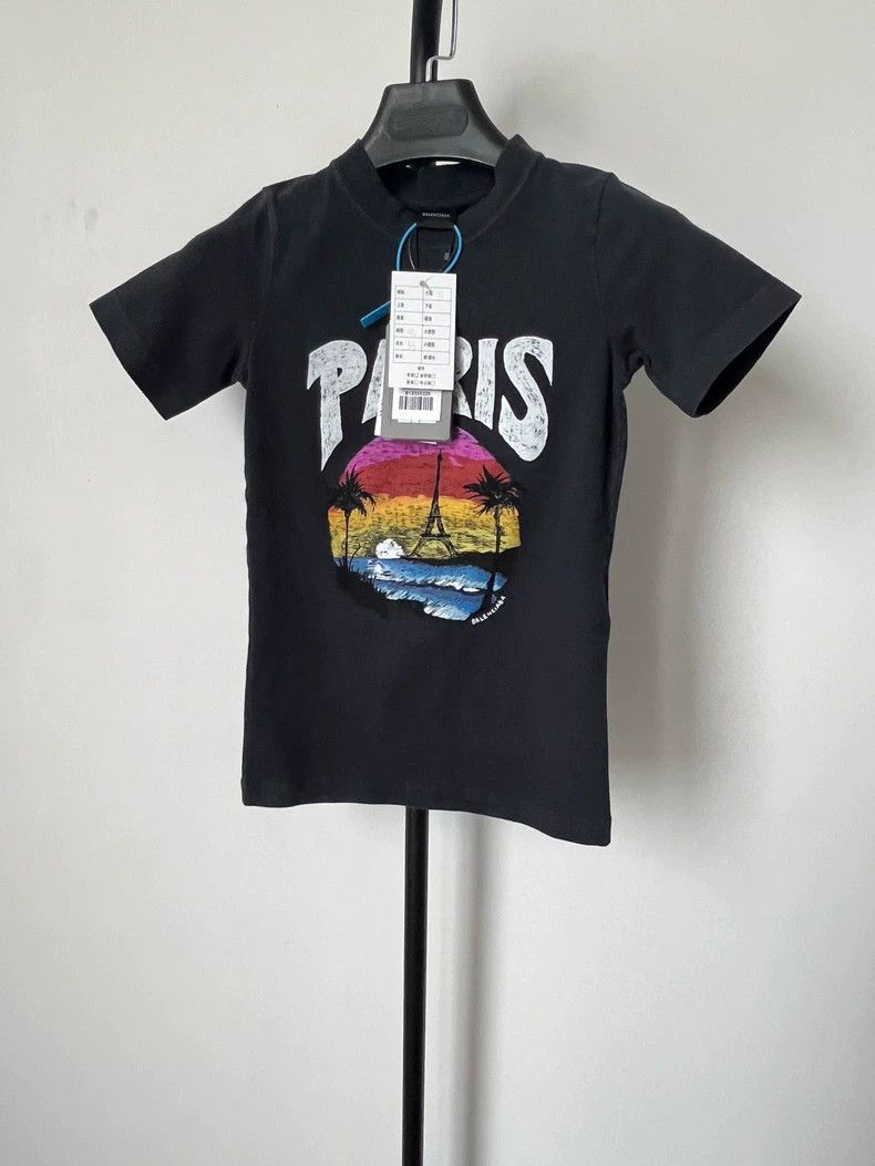 Balenciaga Balenciaga Letter Print Crew Neck Short Sleeve Regular T-S Size XS / US 0-2 / IT 36-38 - 1 Thumbnail