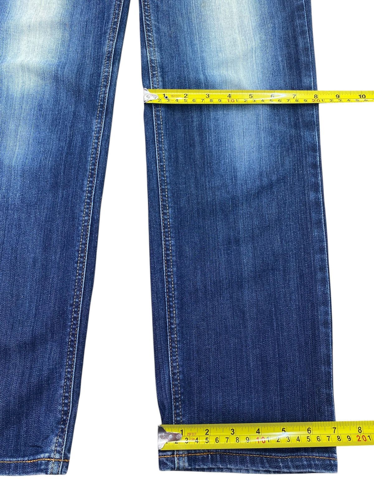 Edwin Edwin Whiskers Faded Wash Style Straight Cut Soft Denim Size US 28 / EU 44 - 8 Thumbnail