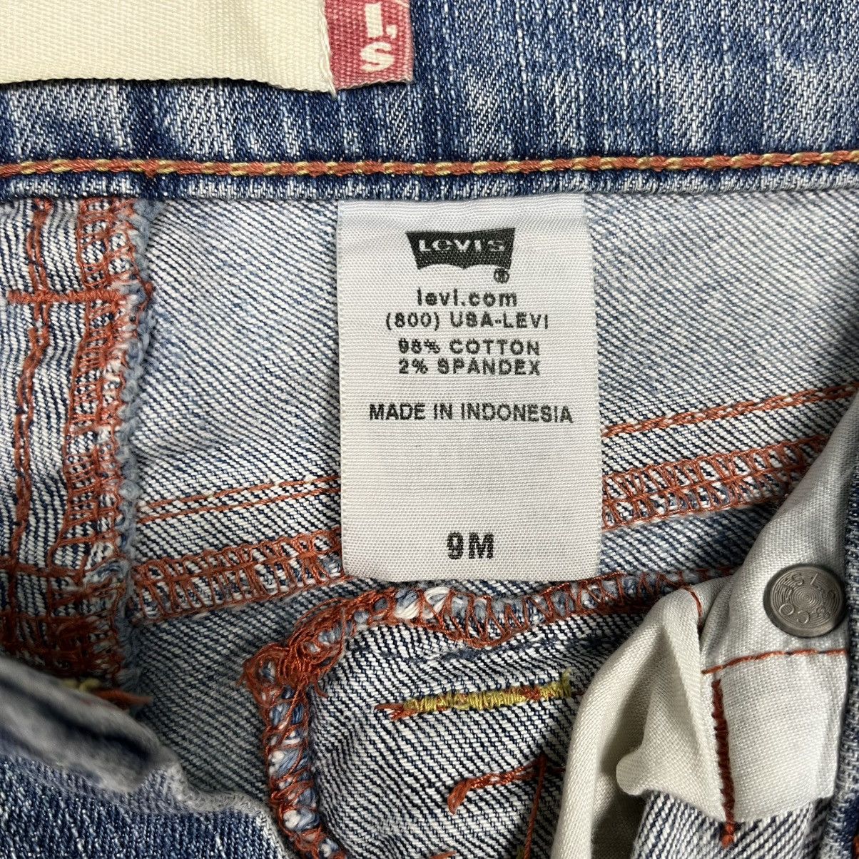 Levi's Vintage Y2k Levis Distressed Denim Jeans Size 34" / US 12 / IT 48 - 19 Thumbnail