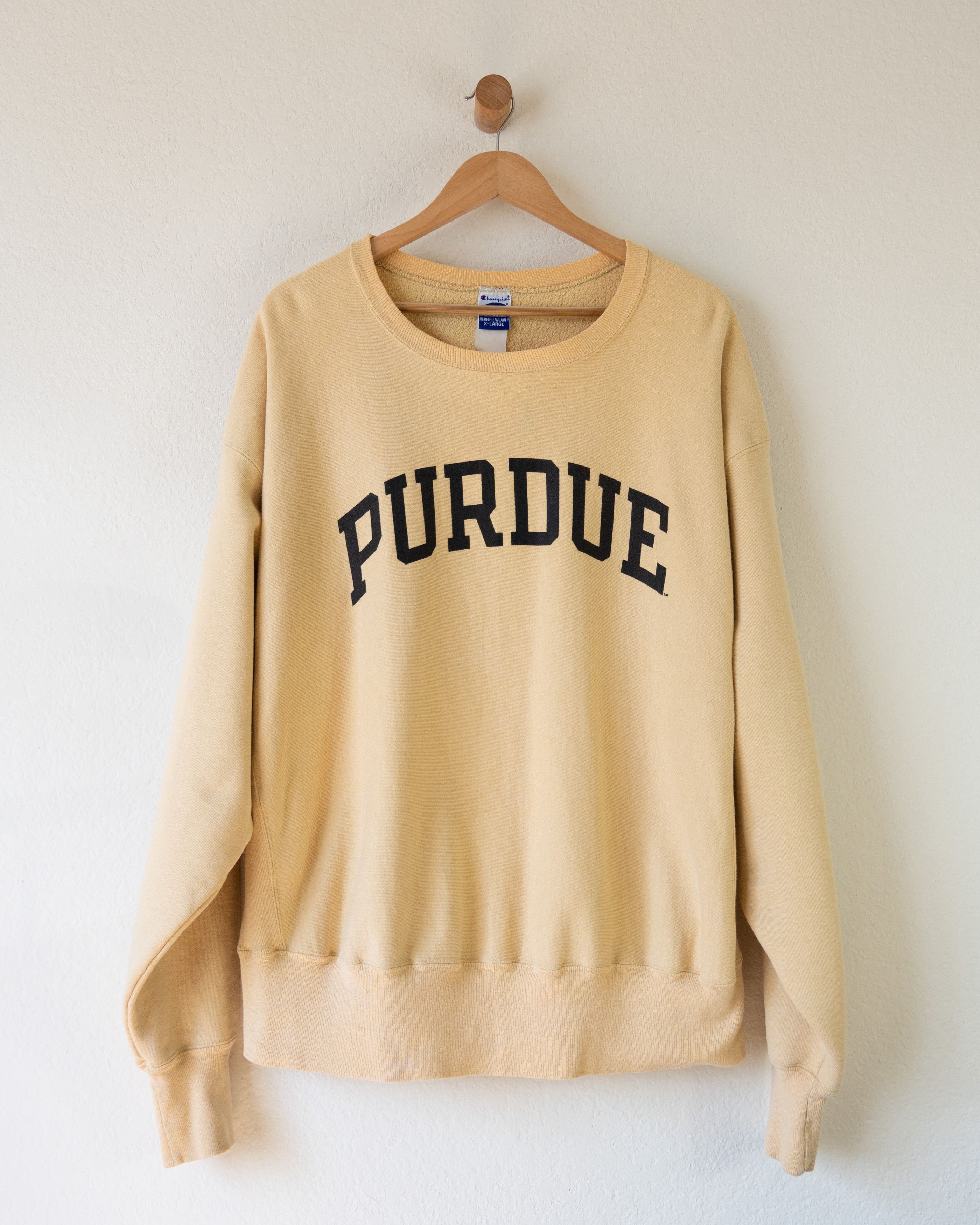 Vintage 90s Vintage Champion Reverse Weave Purdue Sweatshirt | Grailed