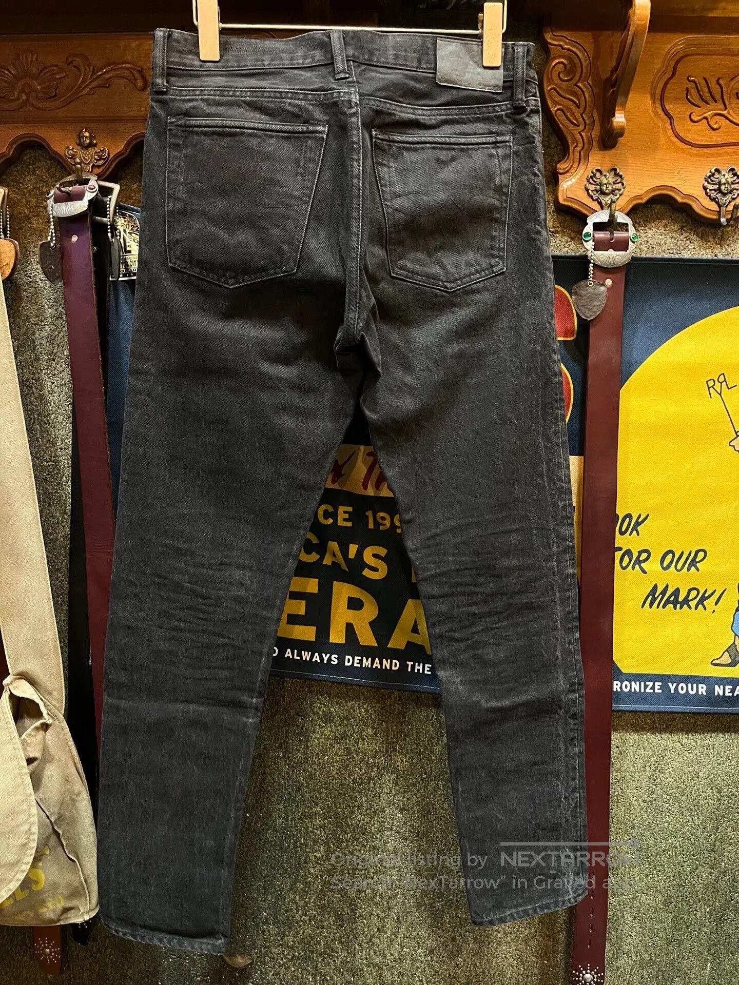 RRL Ralph Lauren RRL Black Denim Jeans by Ralph Lauren. Size US 31 - 2 Thumbnail