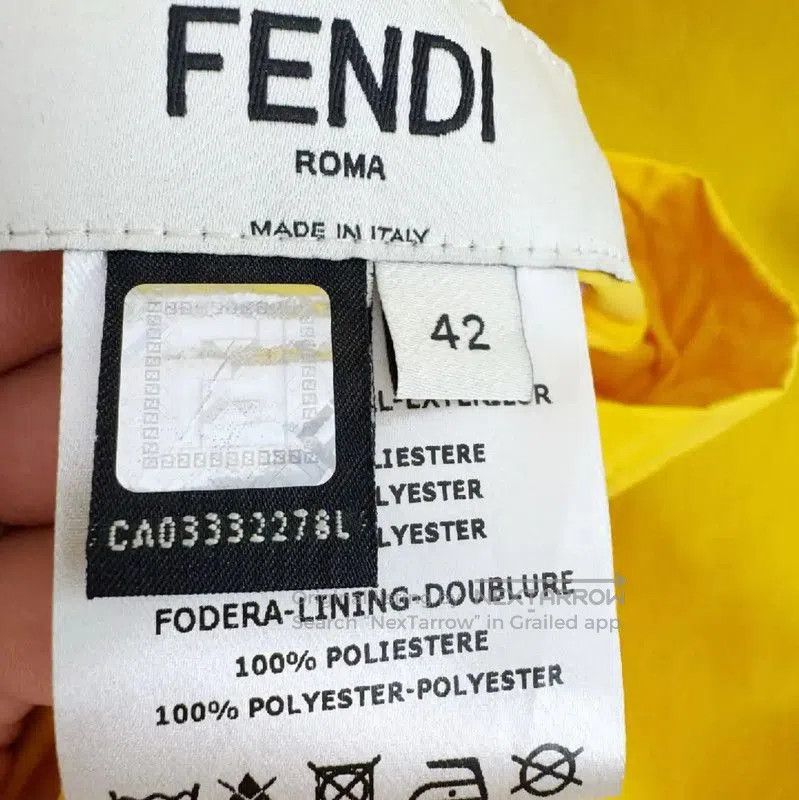 Fendi Fendi Black Long Sleeve Mens Jacket . Size US S / EU 44-46 / 1 - 5 Thumbnail