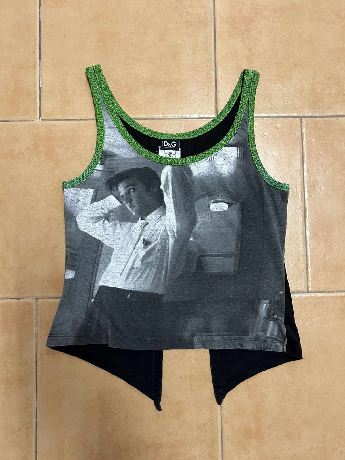 Dolce & Gabbana Dolce & Gabbana SS 2005 Elvis Presley print tank top Size M / US 6-8 / IT 42-44 - 1 Thumbnail