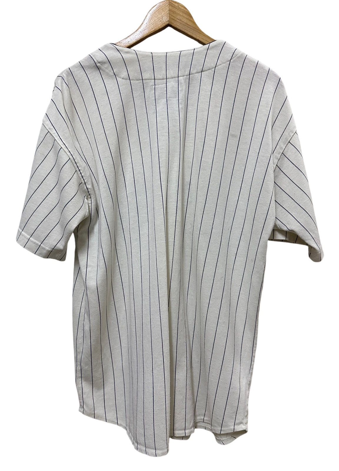 New York Yankees × Starter RARE ‼️ Vintage Starter New York Yankees Pinstripe Jersey Size US M / EU 48-50 / 2 - 2 Thumbnail