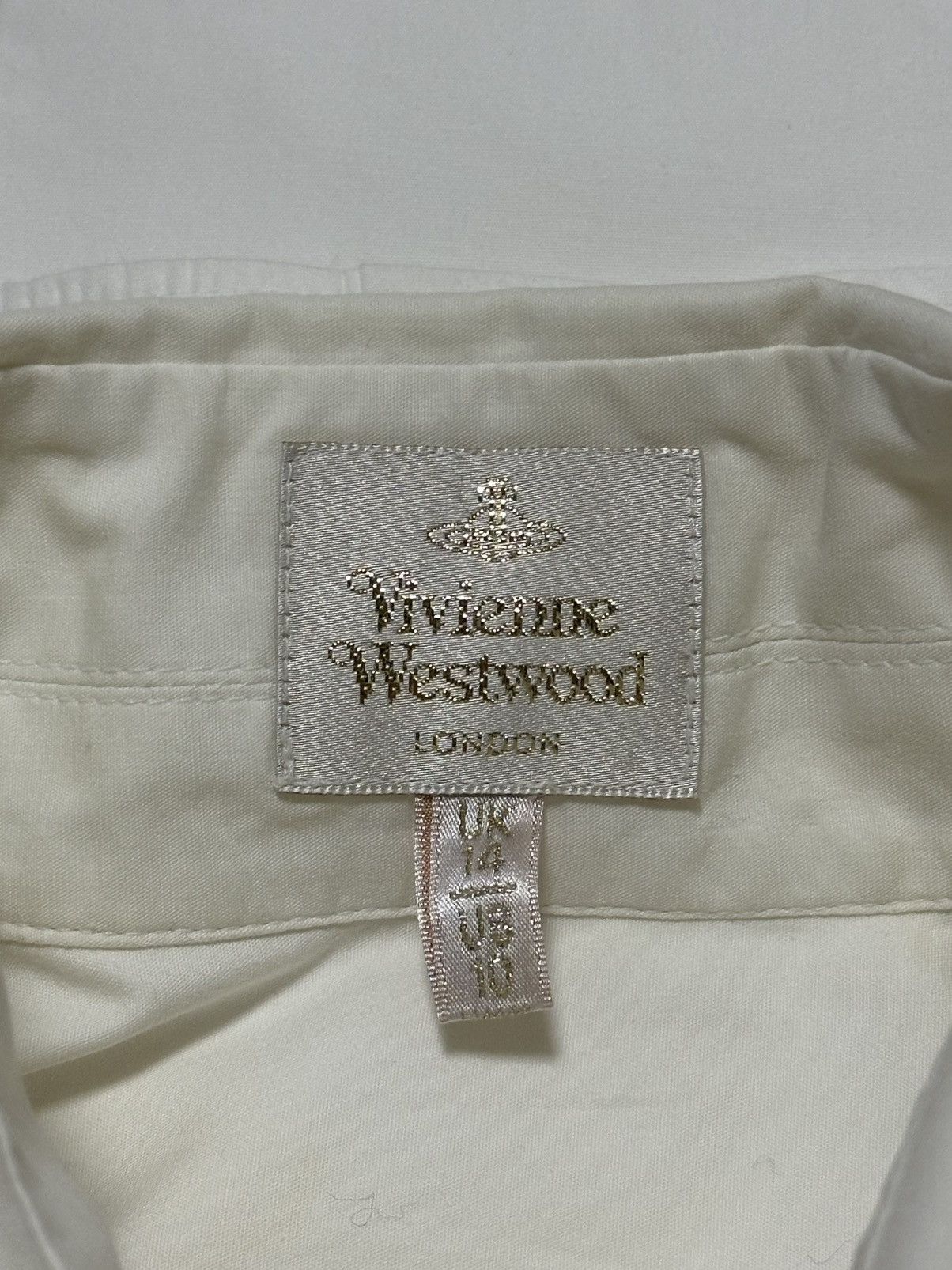 Vivienne Westwood VIVIENNE WESTWOOD F/W 1998 Dressed To Scale Button Up Shirt Size M / US 6-8 / IT 42-44 - 8 Thumbnail