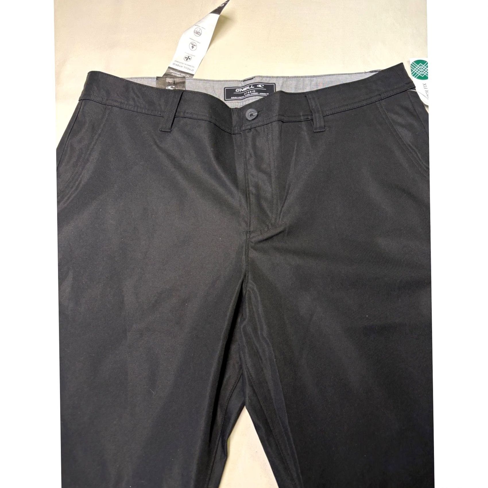 O'Neill VINTAGE? No — O'Neill Black Redlands Modern Hybrid Pant 38X32 Modern Fit Tech Pants Mens Ka h Size US 38 / EU 54 - 2 Thumbnail
