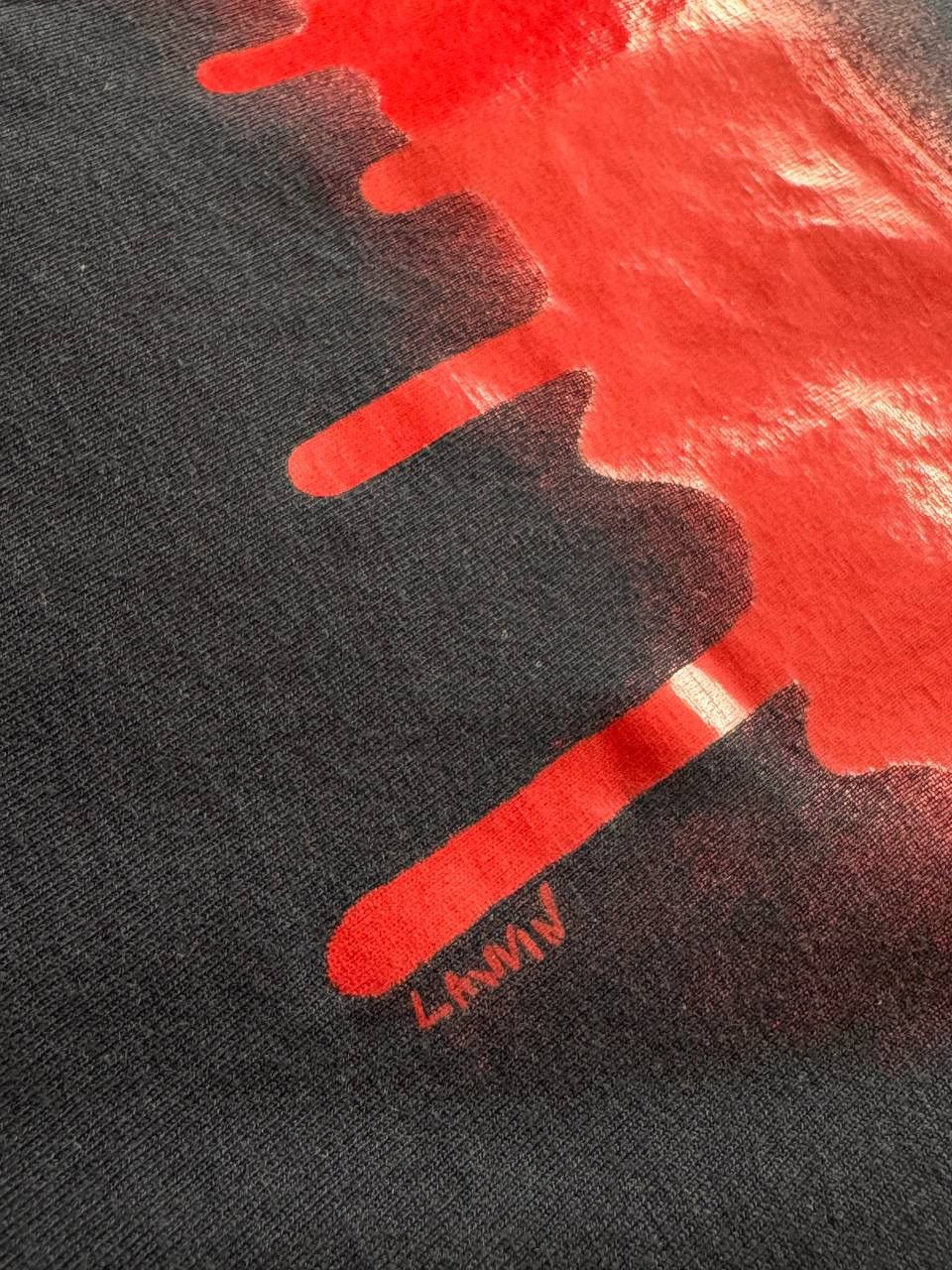 Lanvin 🔥🔥 Lanvin Graffiti Logo T-Shirt Size US L / EU 52-54 / 3 - 3 Thumbnail